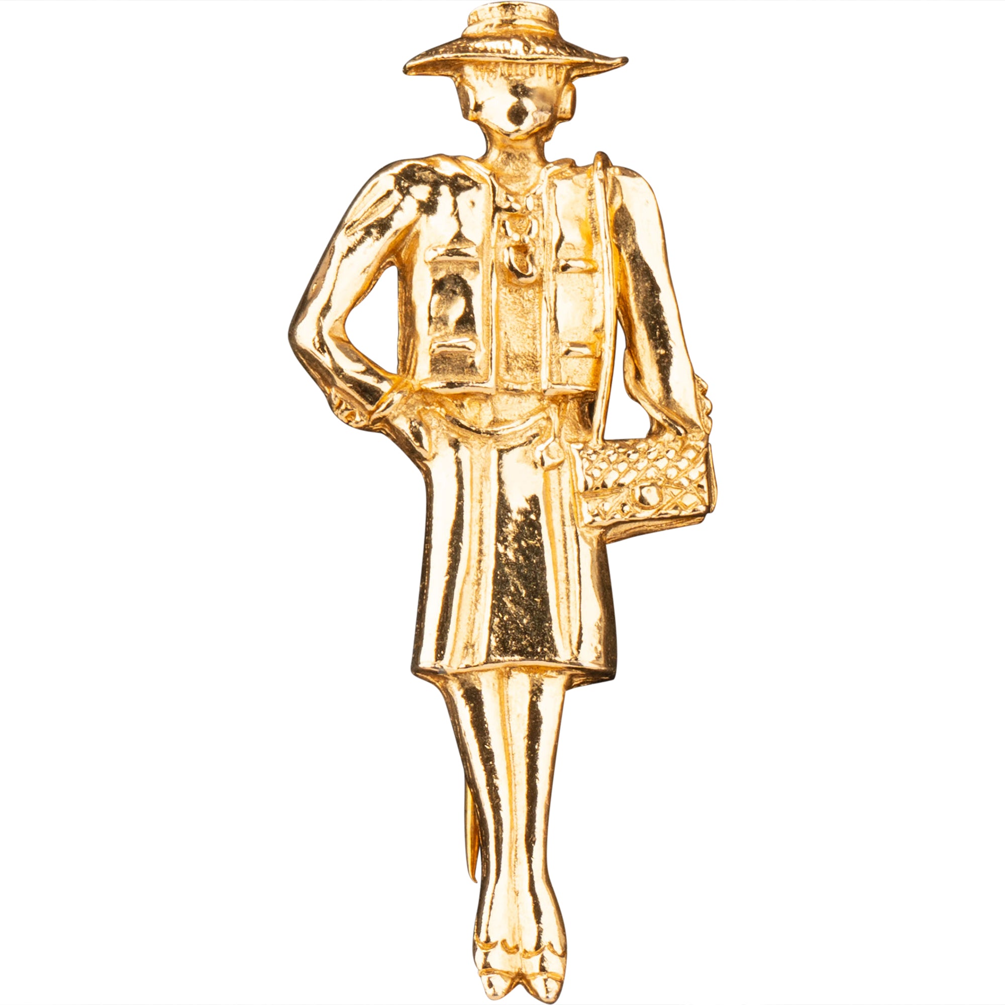 Chanel Golden Coco Mademoiselle Brooch