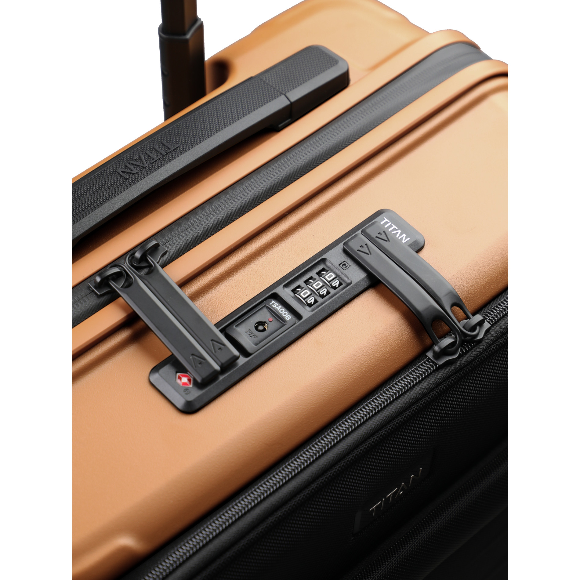 UPGRADE Handgepäck S mit Vortasche (55 cm) - Canyon bronze