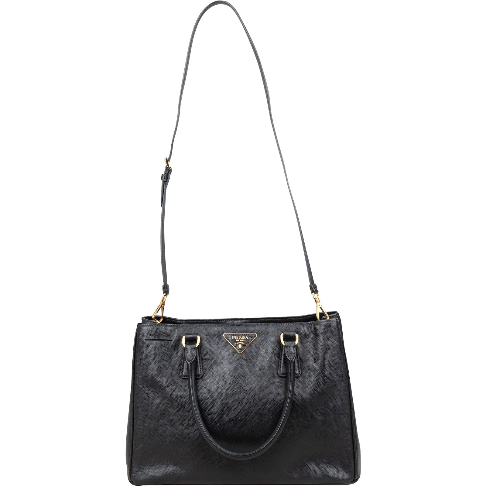 Prada Saffiano Leather Galleria  Handbag