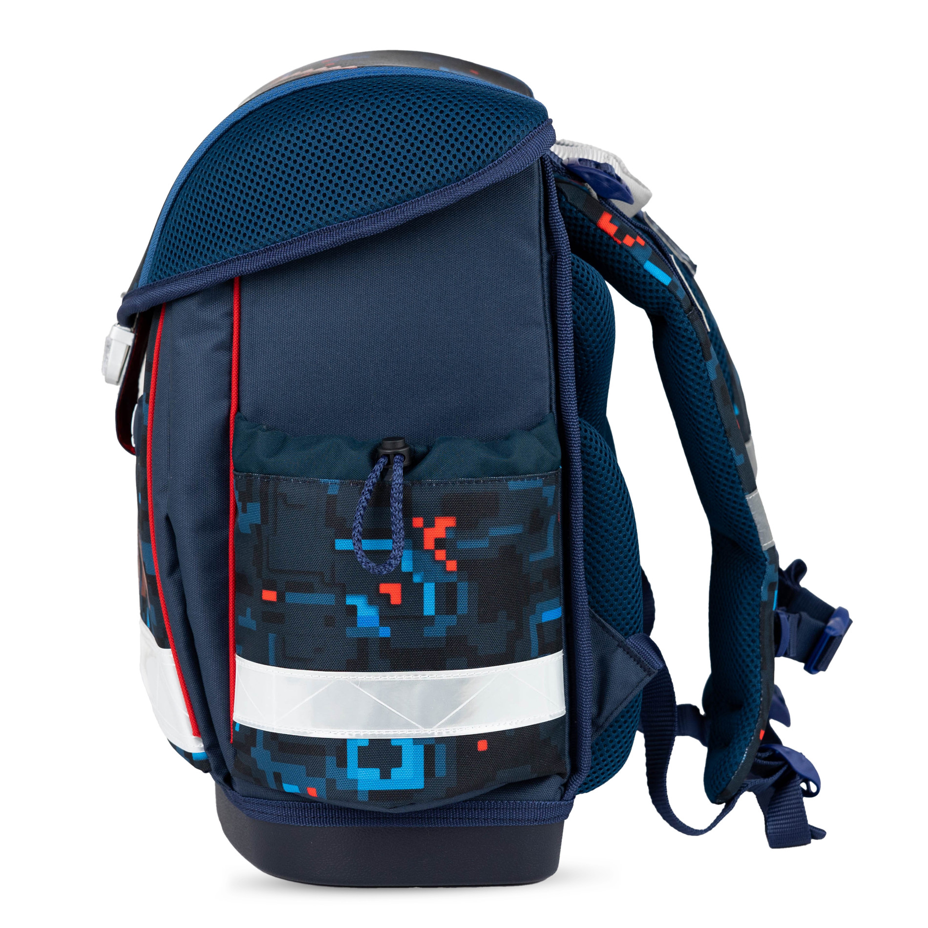 Belmil Classy ergonomisches Schulranzen-Set 4-teilig "PixelTrak"