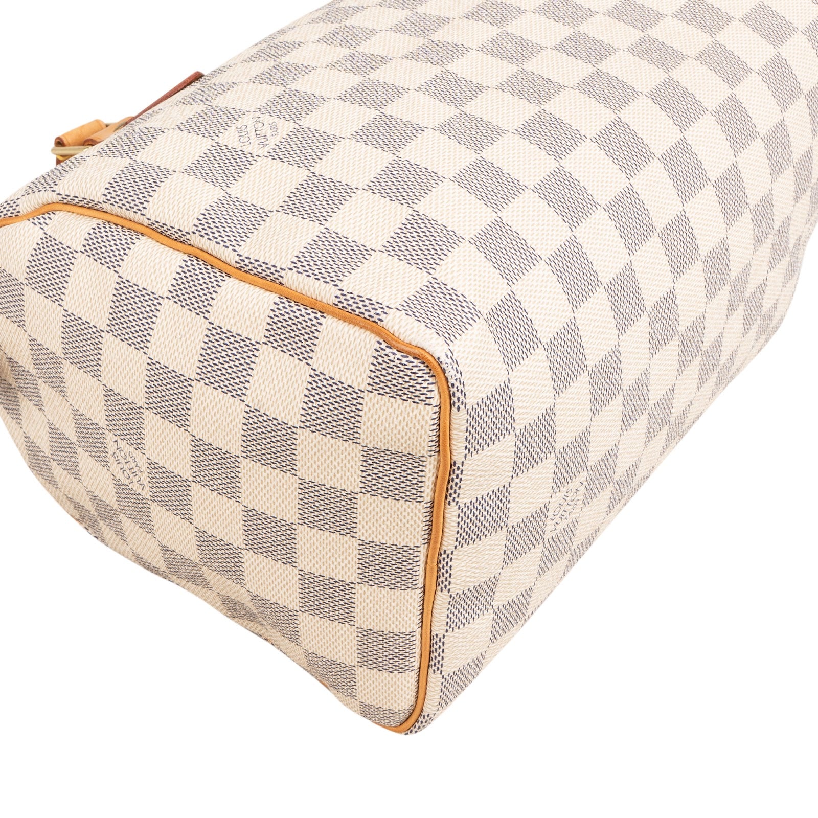 Louis Vuitton Monogram Damier Azur Speedy 25 Handbag