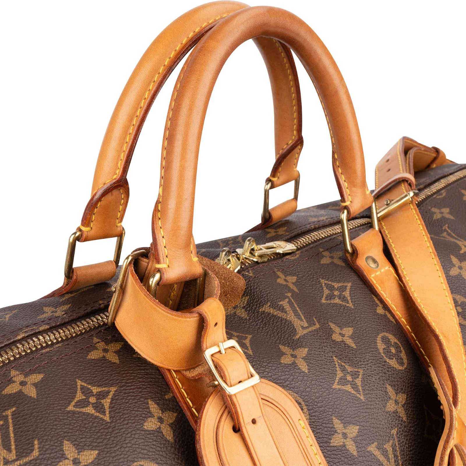 Louis Vuitton Monogram Canvas Keepall 60 Bandoulière Reisetasche