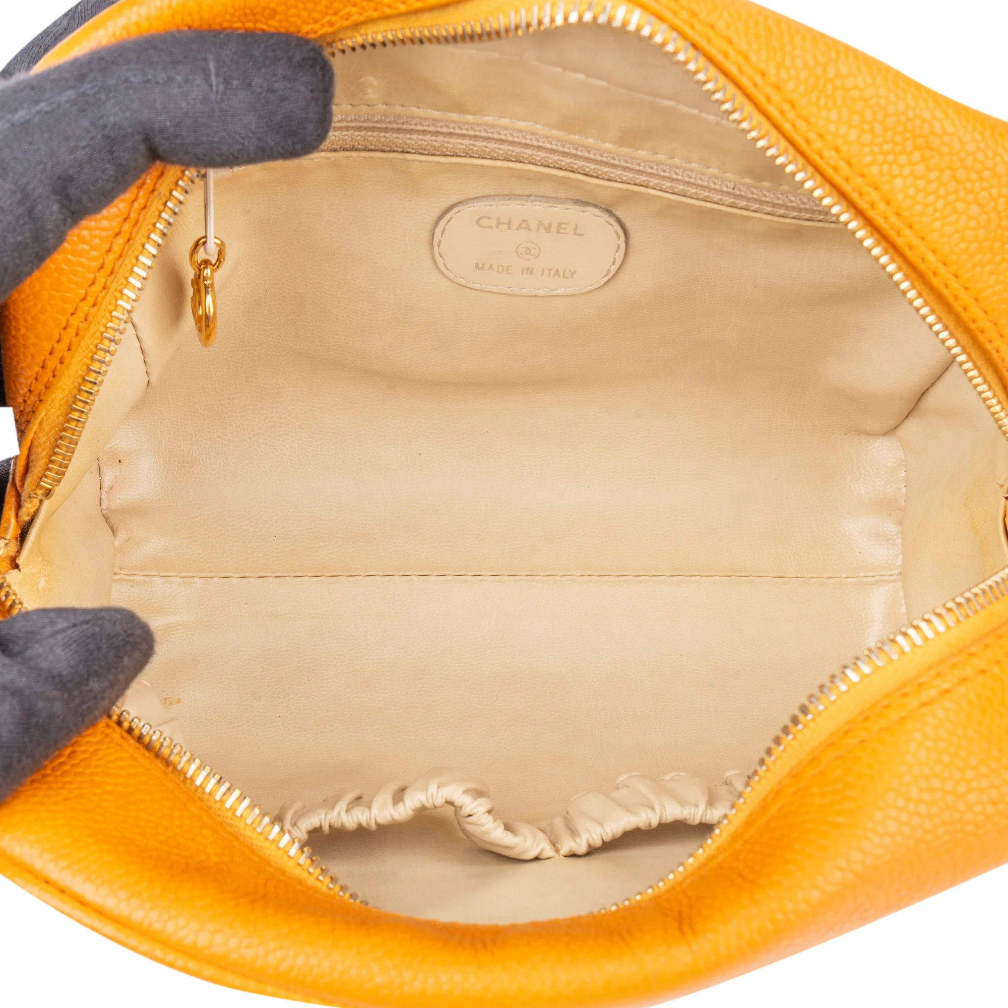 Chanel Caviar Leather CC Vanity Bag