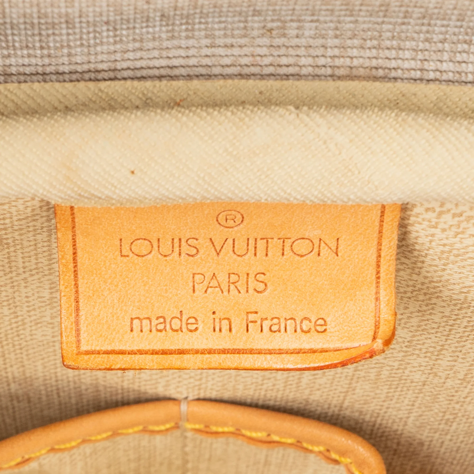 Louis Vuitton Canvas Monogram Deauville Handbag