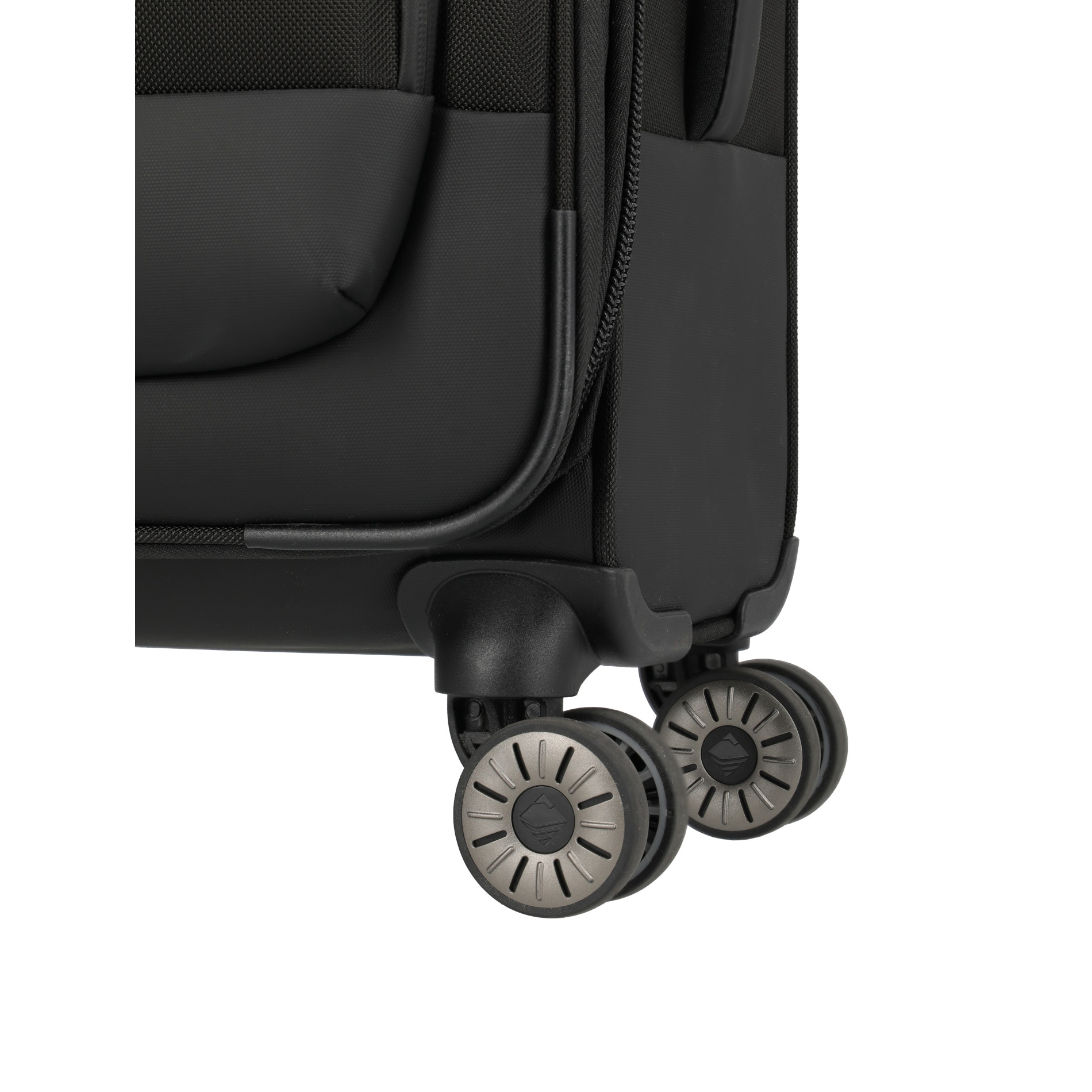 CROSSLITE Handgepäck S erweiterbar - Schwarz