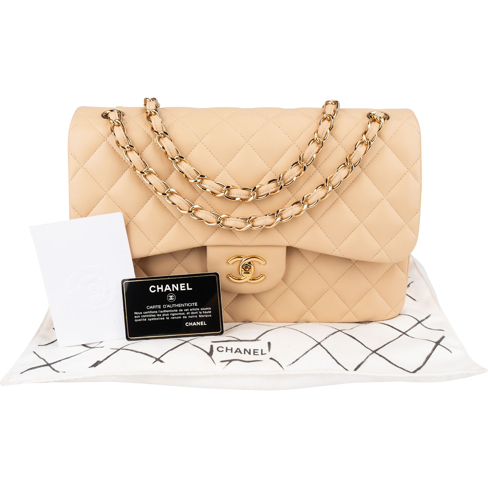 Chanel - Jumbo Double Flap Schultertasche