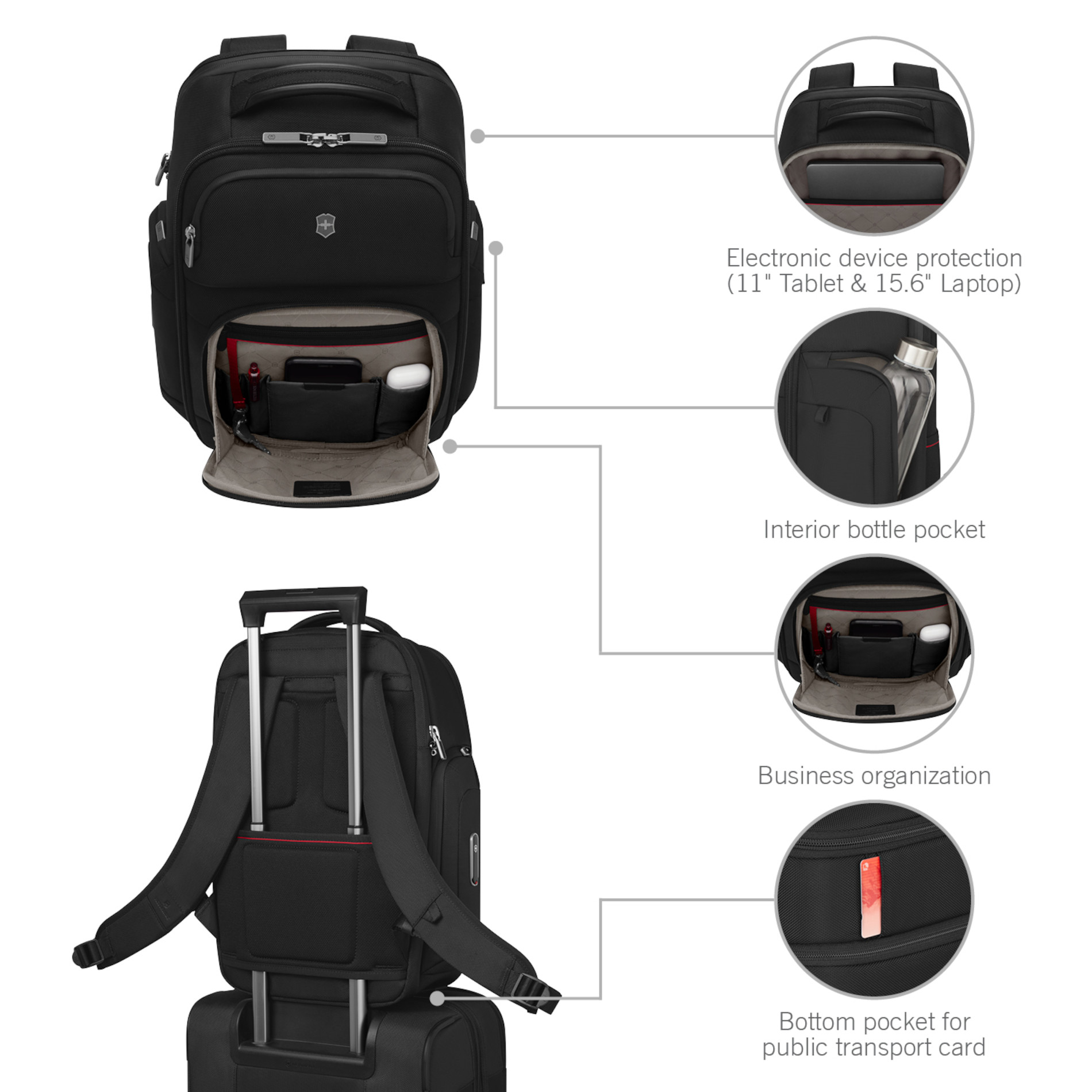 Werks Traveler 7.0 Deluxe Backpack - Black