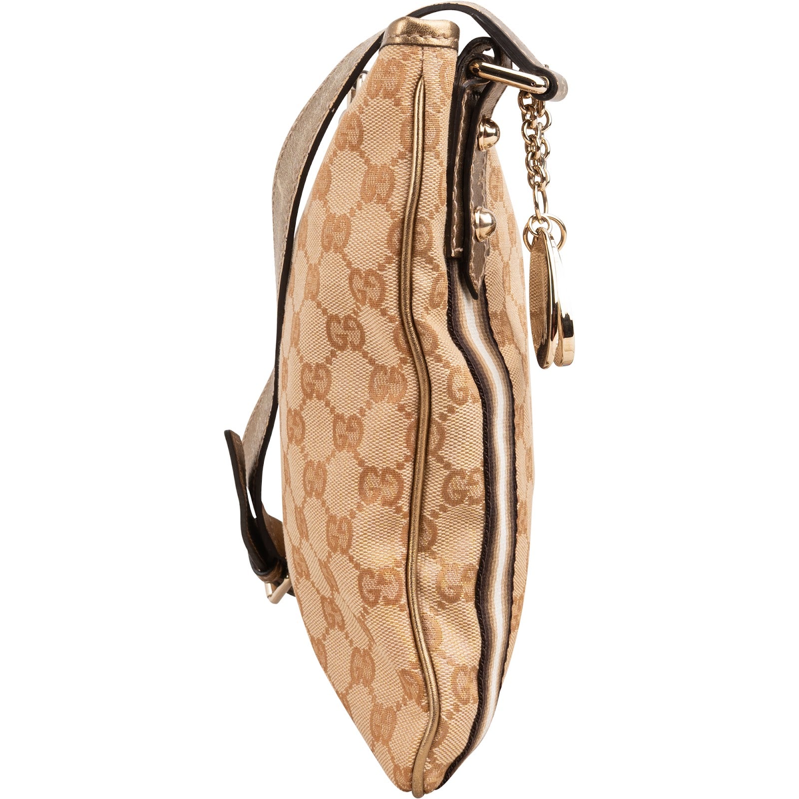 Gucci - Lovely Heart Stripe Crossbody Bag