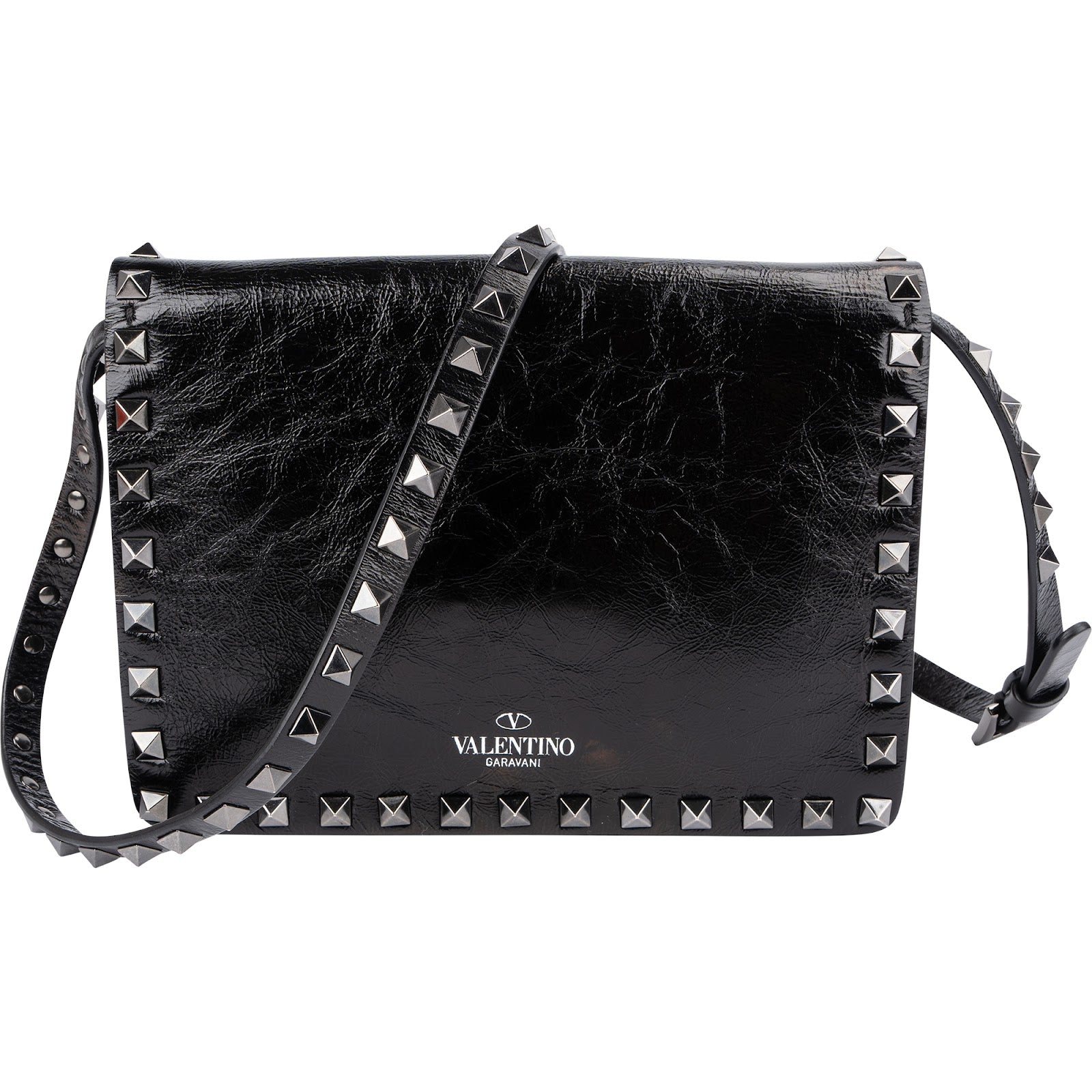 Valentino Garavani - Rockstud Flap Crossbody Bag