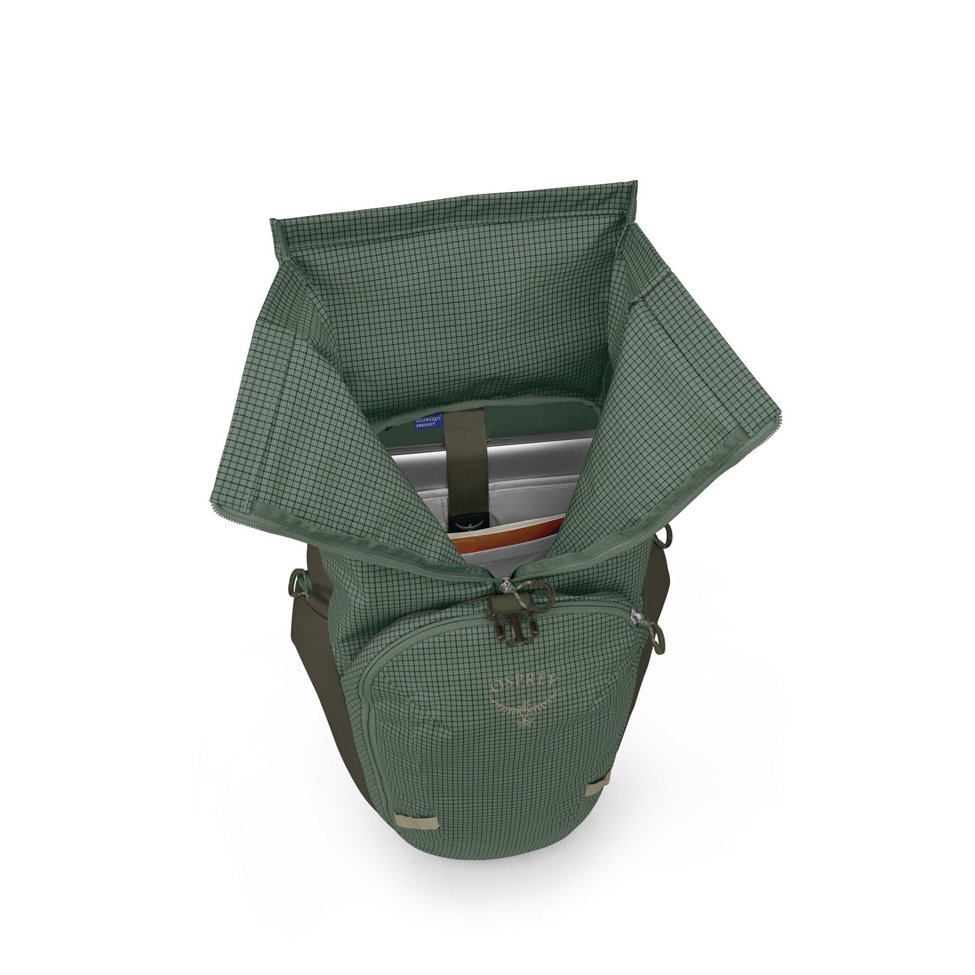 Transporter Roll Top Pack - Pine Leaf-Earl Grey