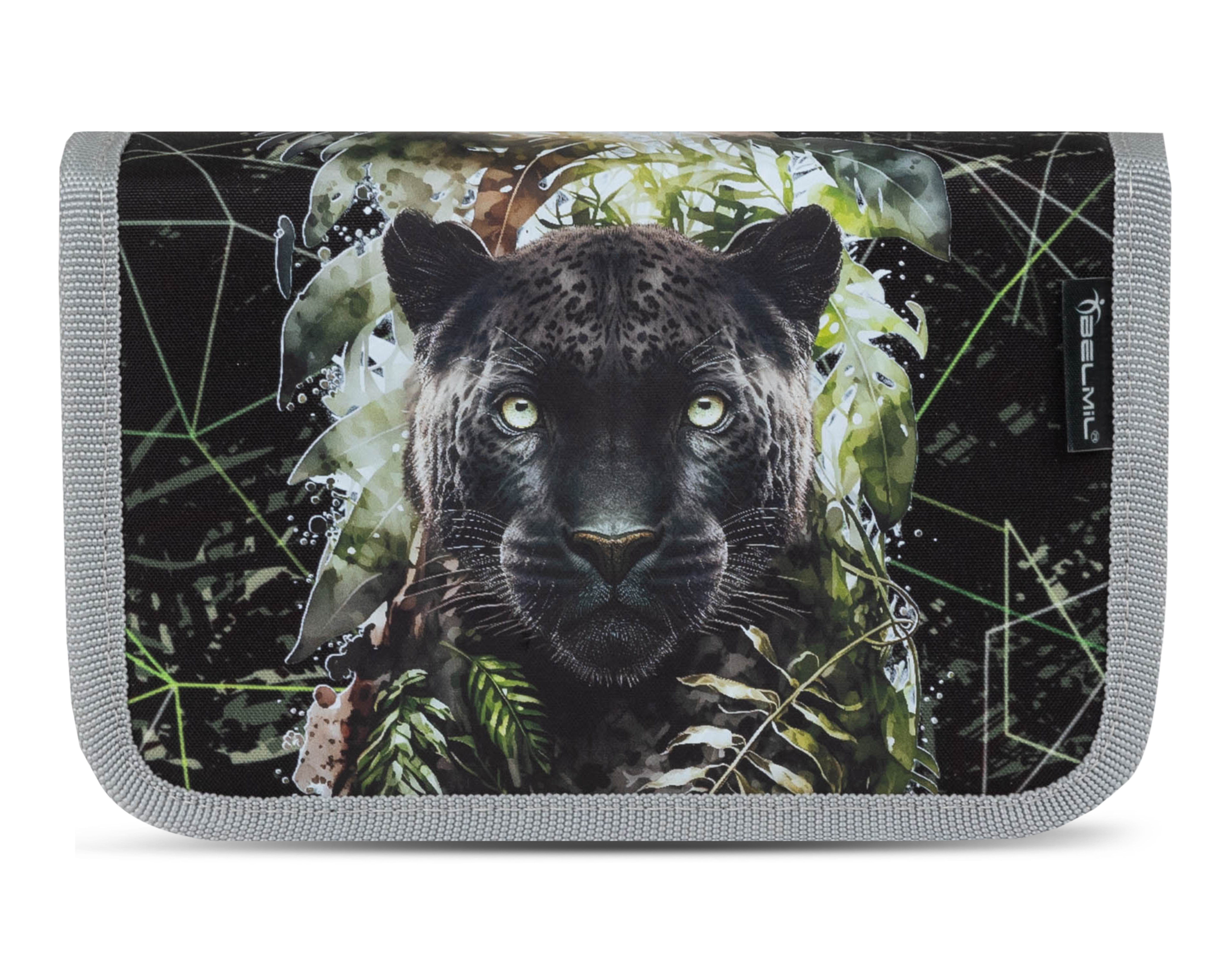 Classy Schulranzen Set 4-teilig mit Brustgurt - Black Panther