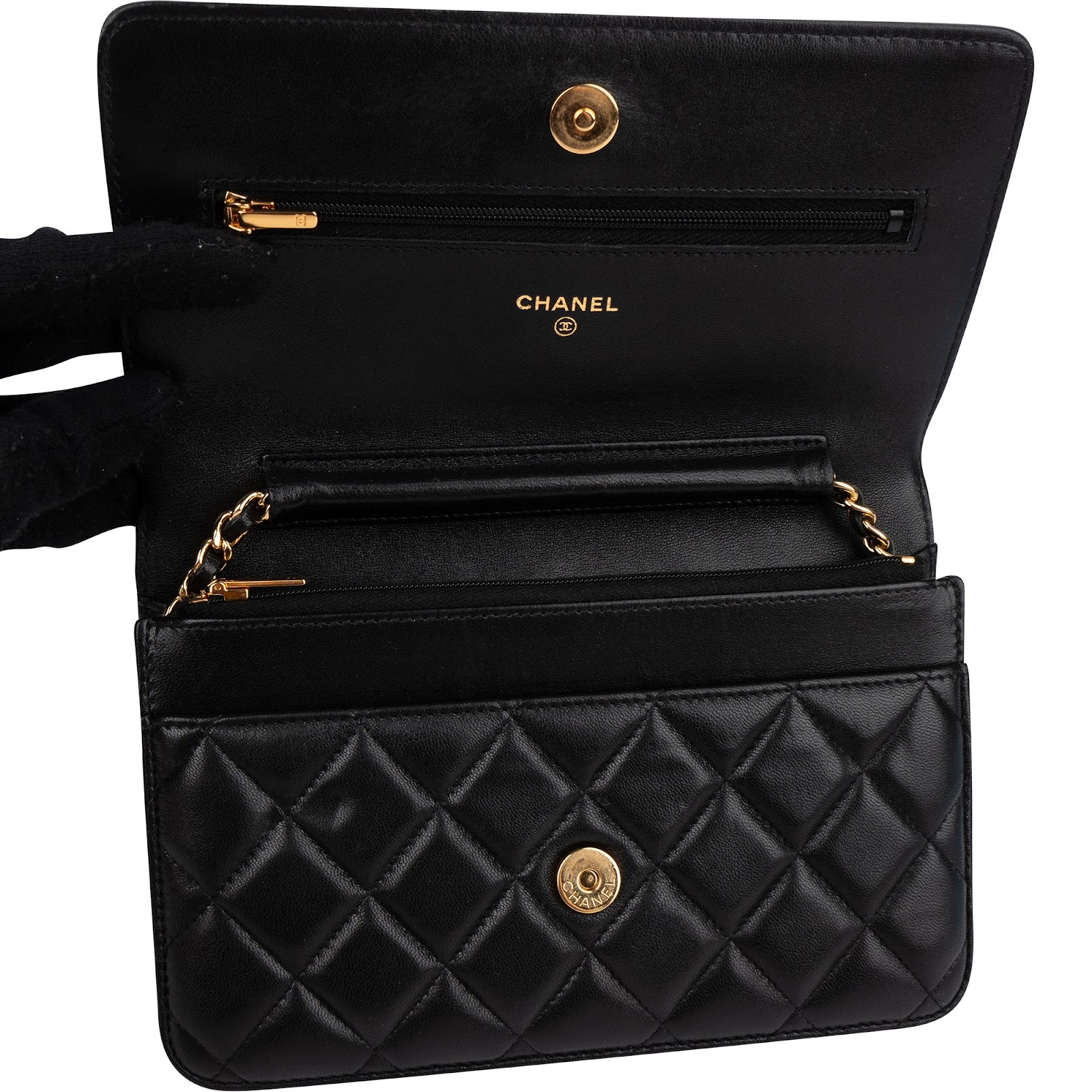 Chanel - CC Wallet On Chain Crossbody Bag