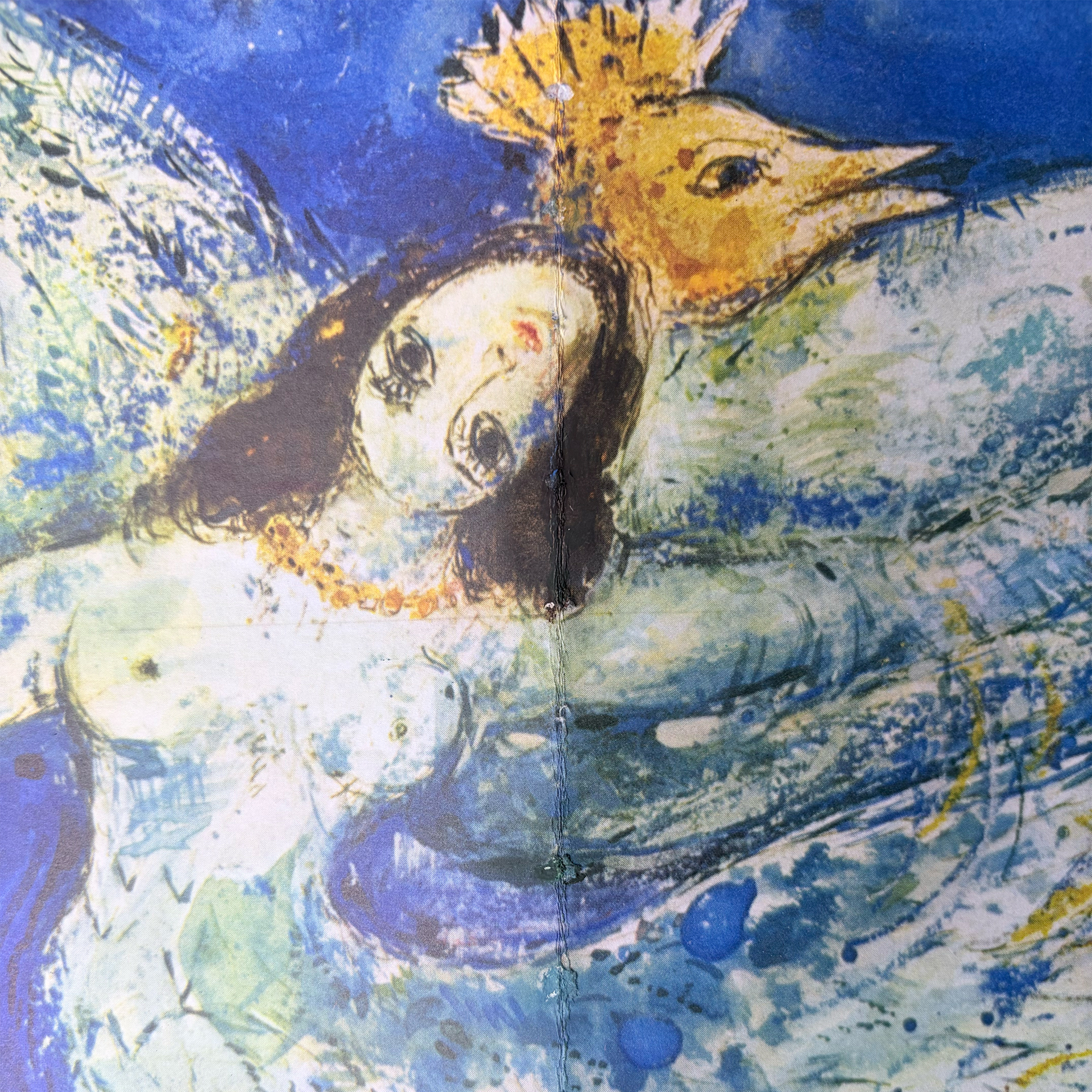 Marc Chagall (1887-1985) - L'Oiseau de feu de Stravinsky  - Lithographie