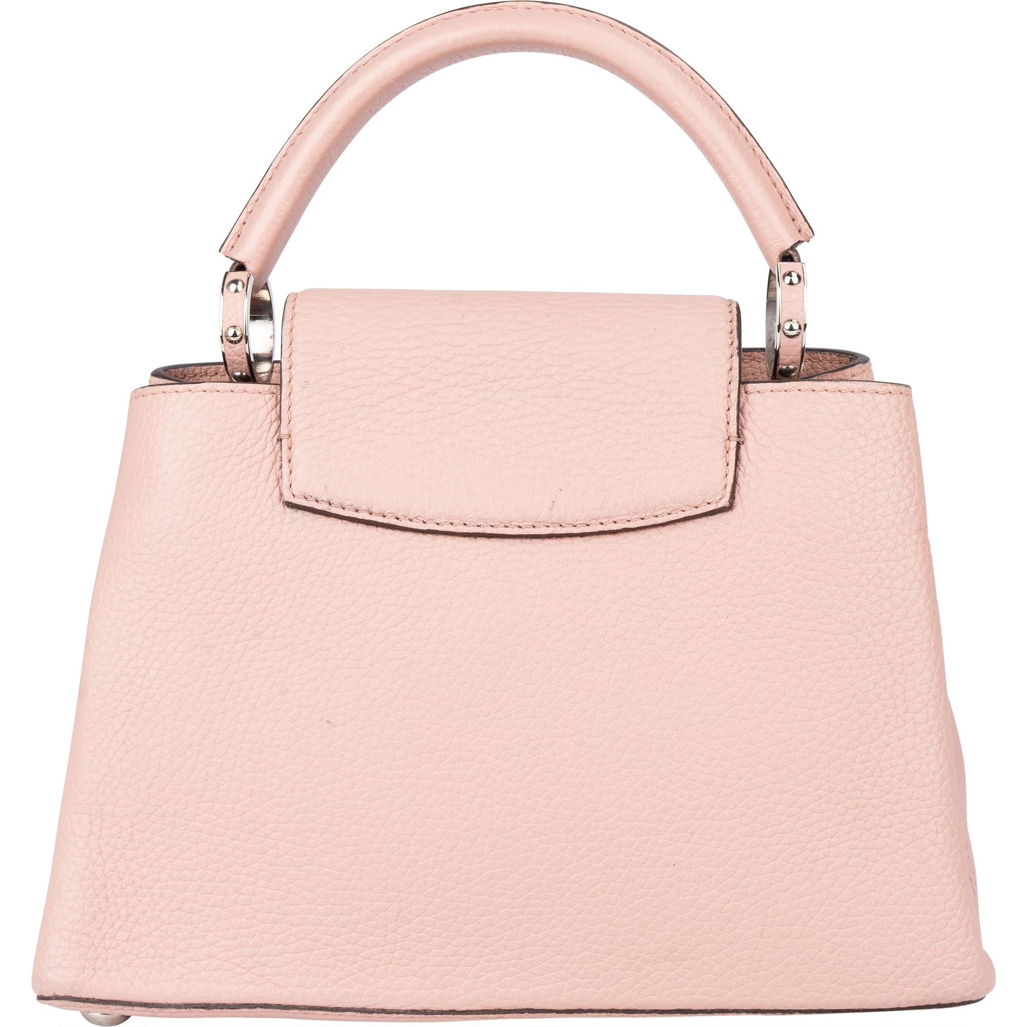 Louis Vuitton Pink Taurillon Capucines BB Handbag