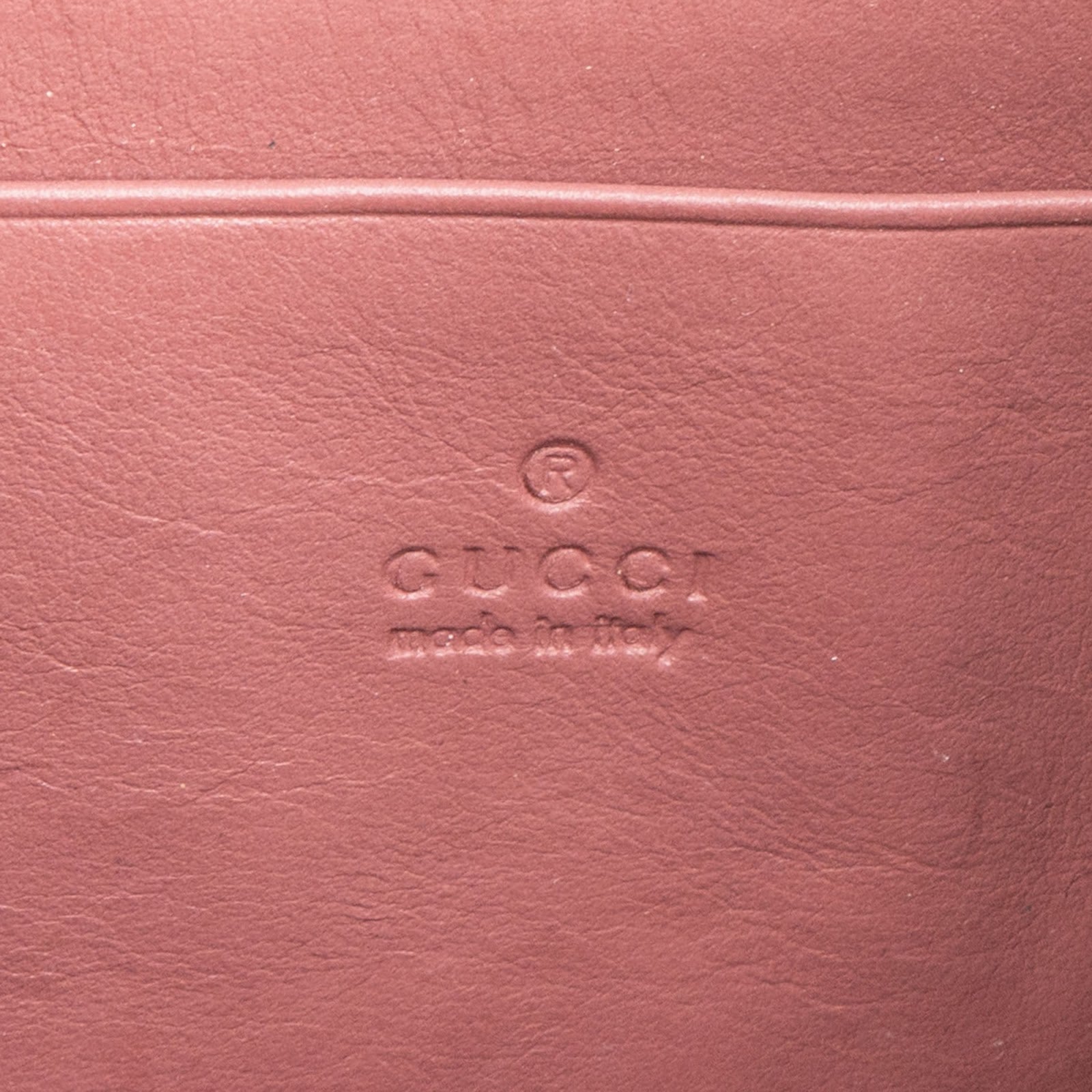 Gucci Monogram GG Supreme Blooms Dionysus Wallet On Chain
