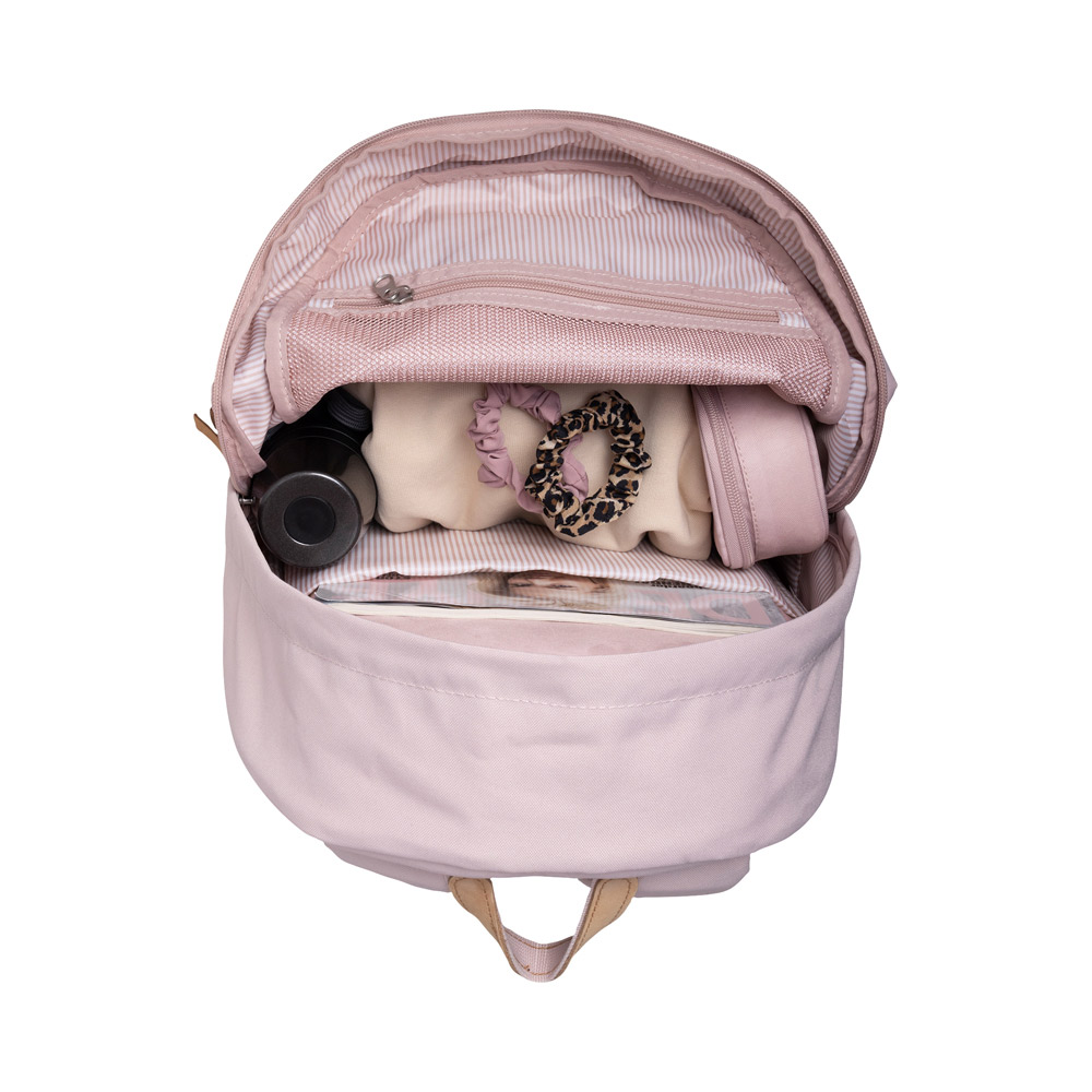 Plecak miejski - delikatny róż