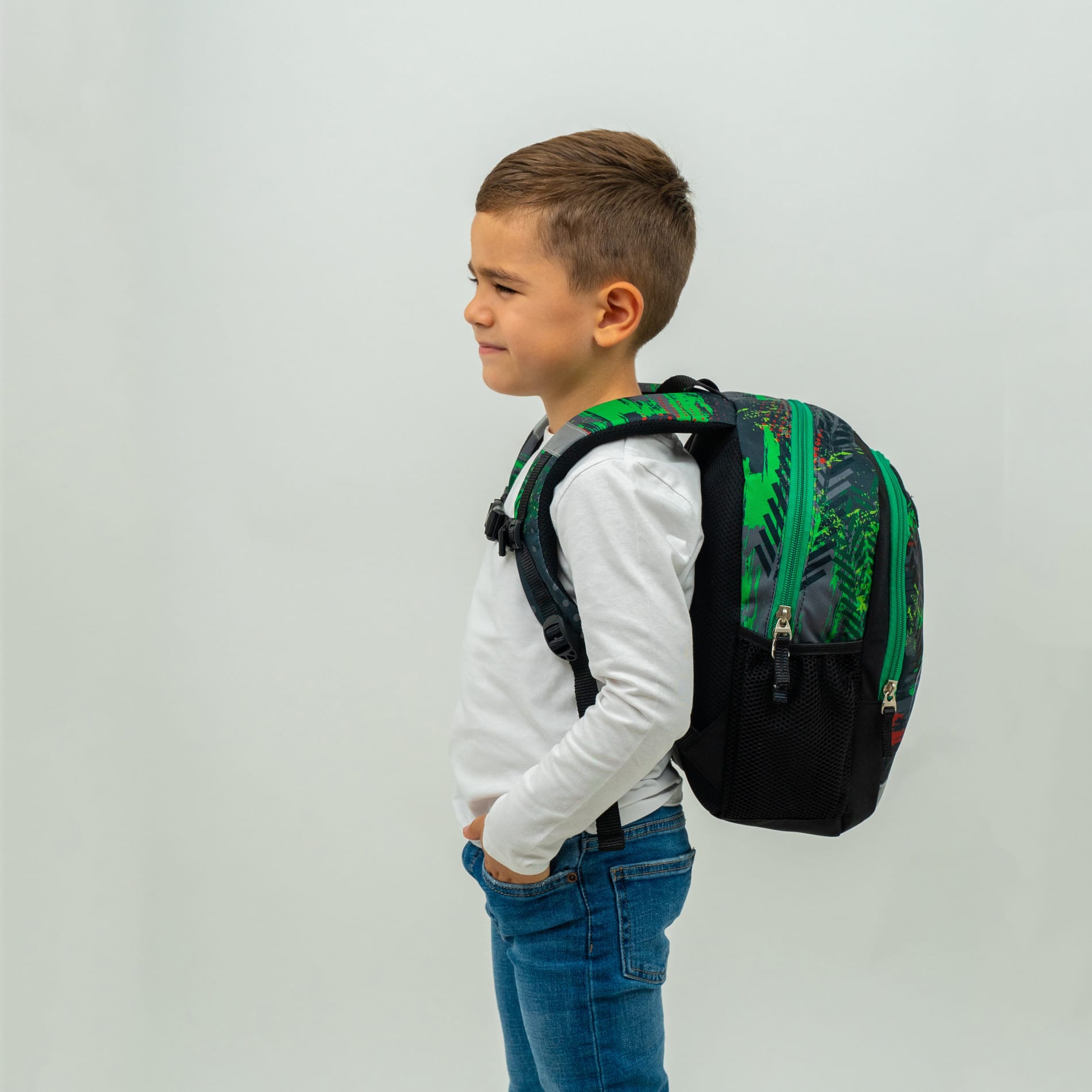 Plecak przedszkolny Kiddy Plus - Traktor