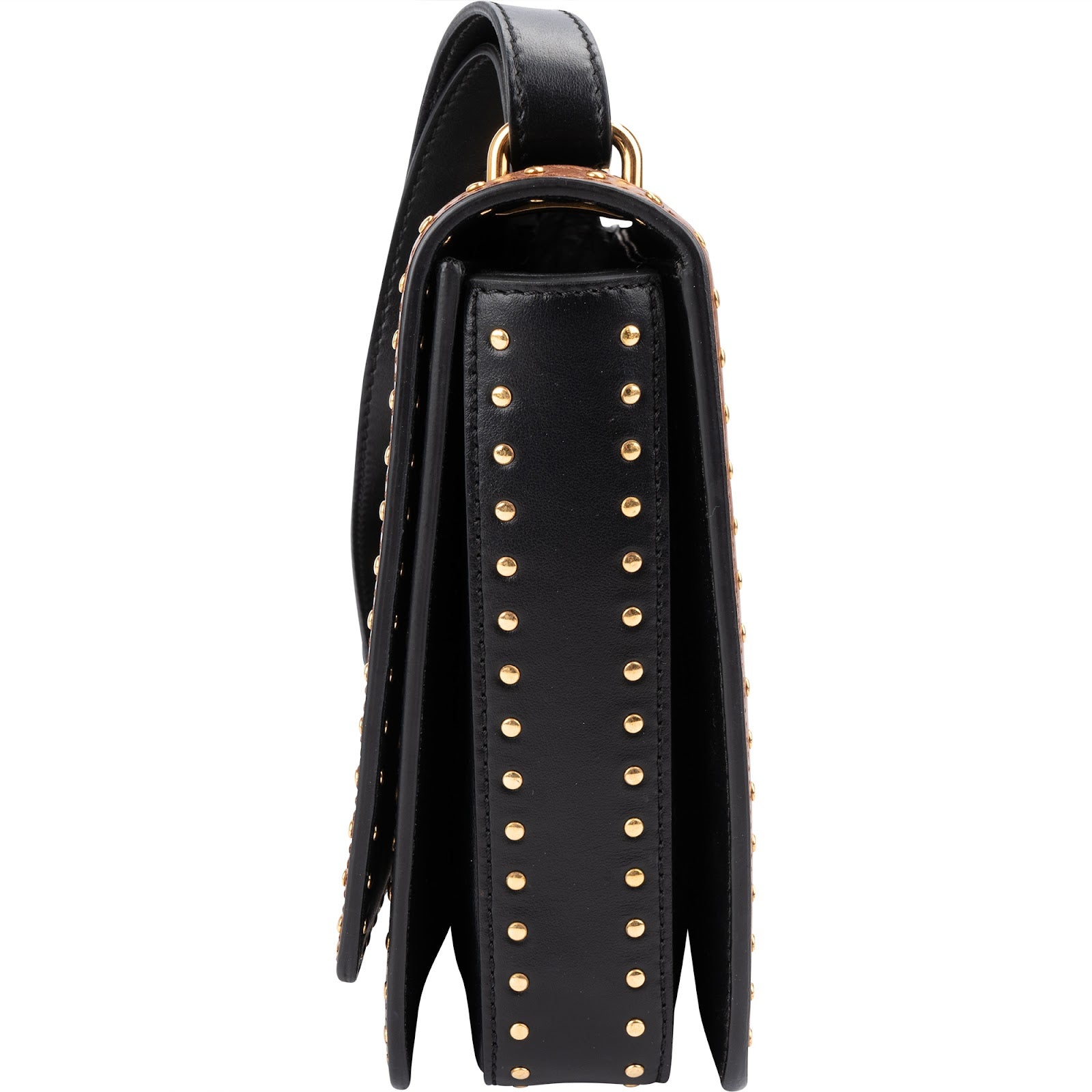 Burberry – Studded D-ring crossbody bag