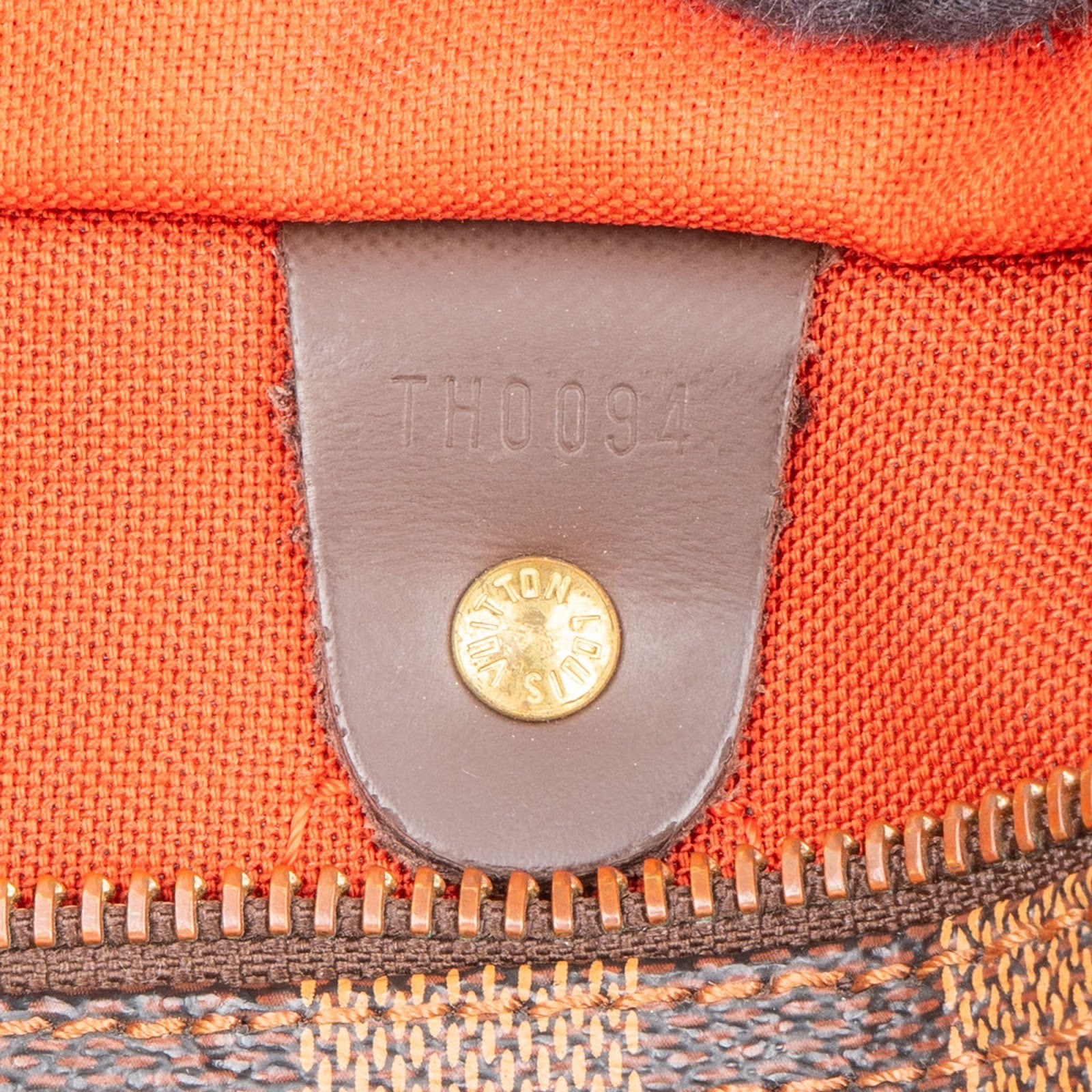 Louis Vuitton Monogram Damier Ebene Speedy 25 Boston Bag