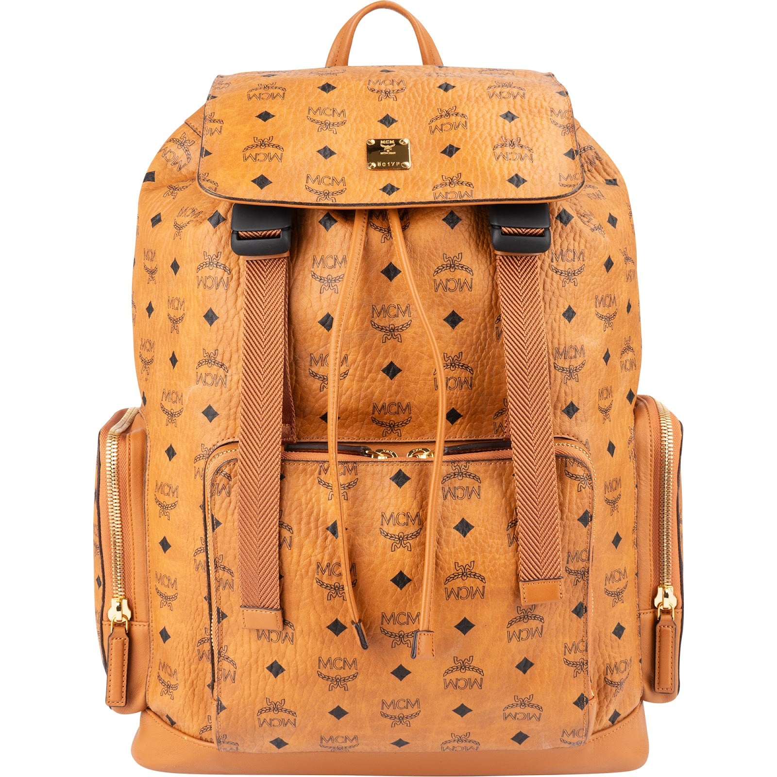 MCM - Drawstring Clip Large Travel Rucksack