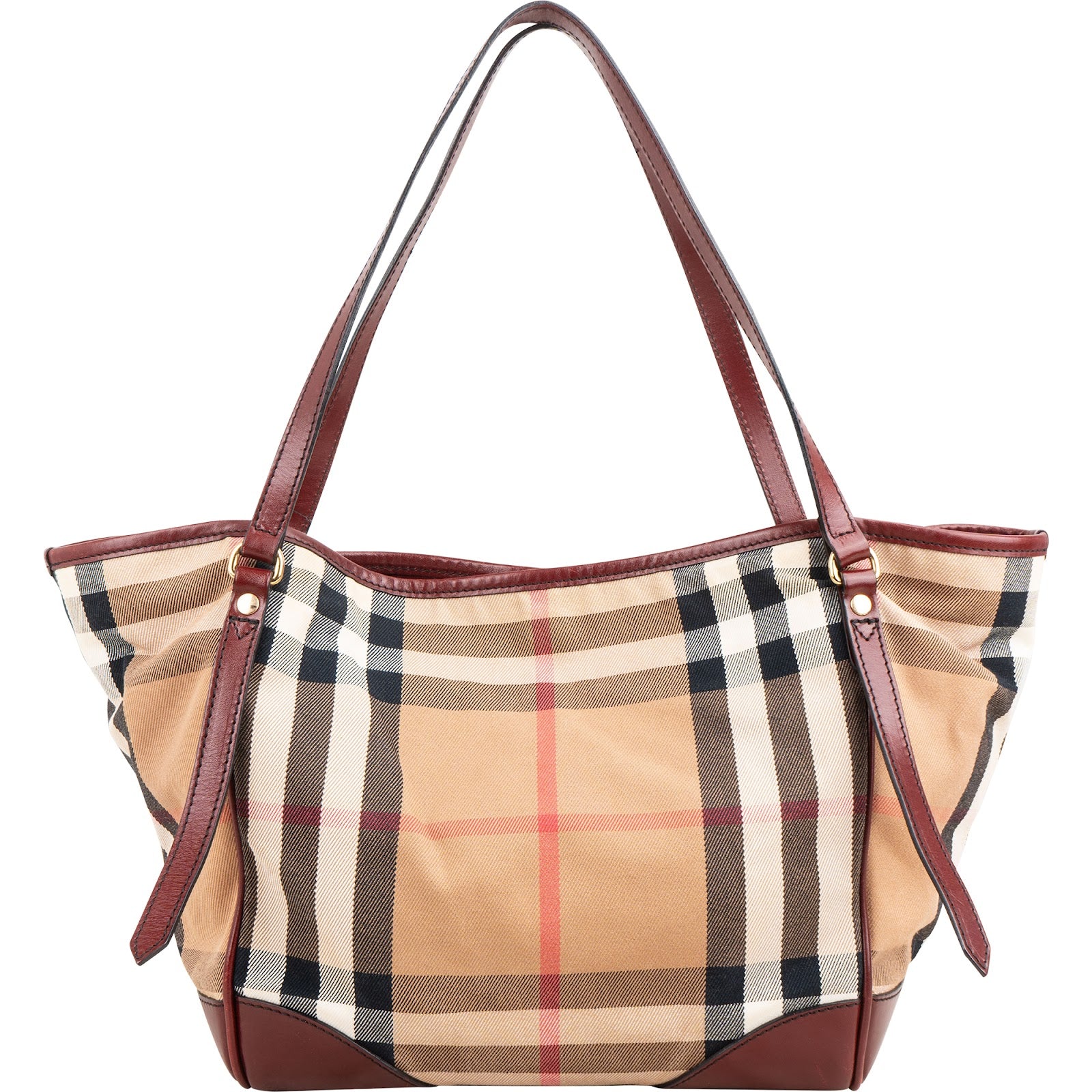 Burberry - Haymarket Check Canterbury Schultertasche