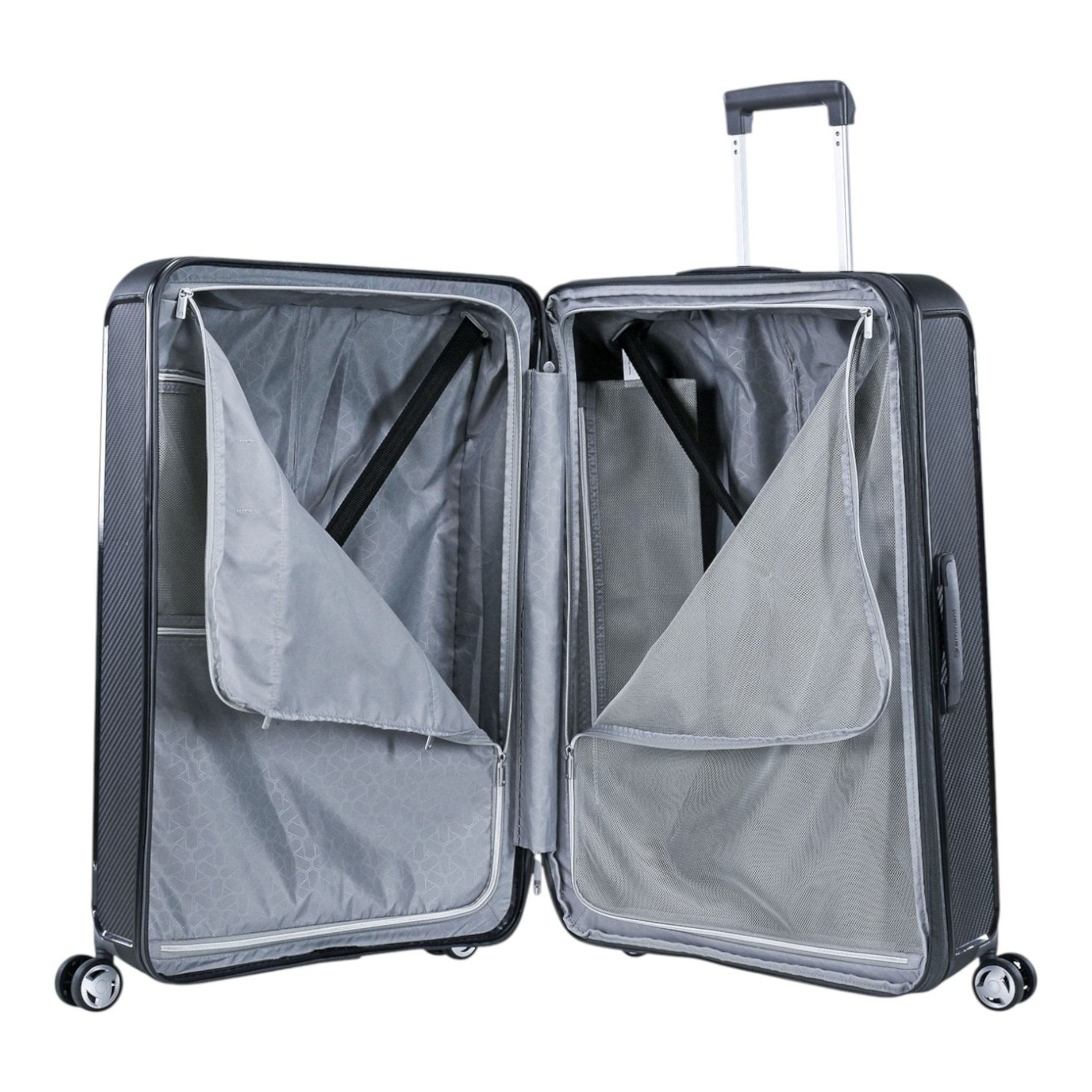 AEGIS trolley L (78 cm) erweiterbar - schwarz