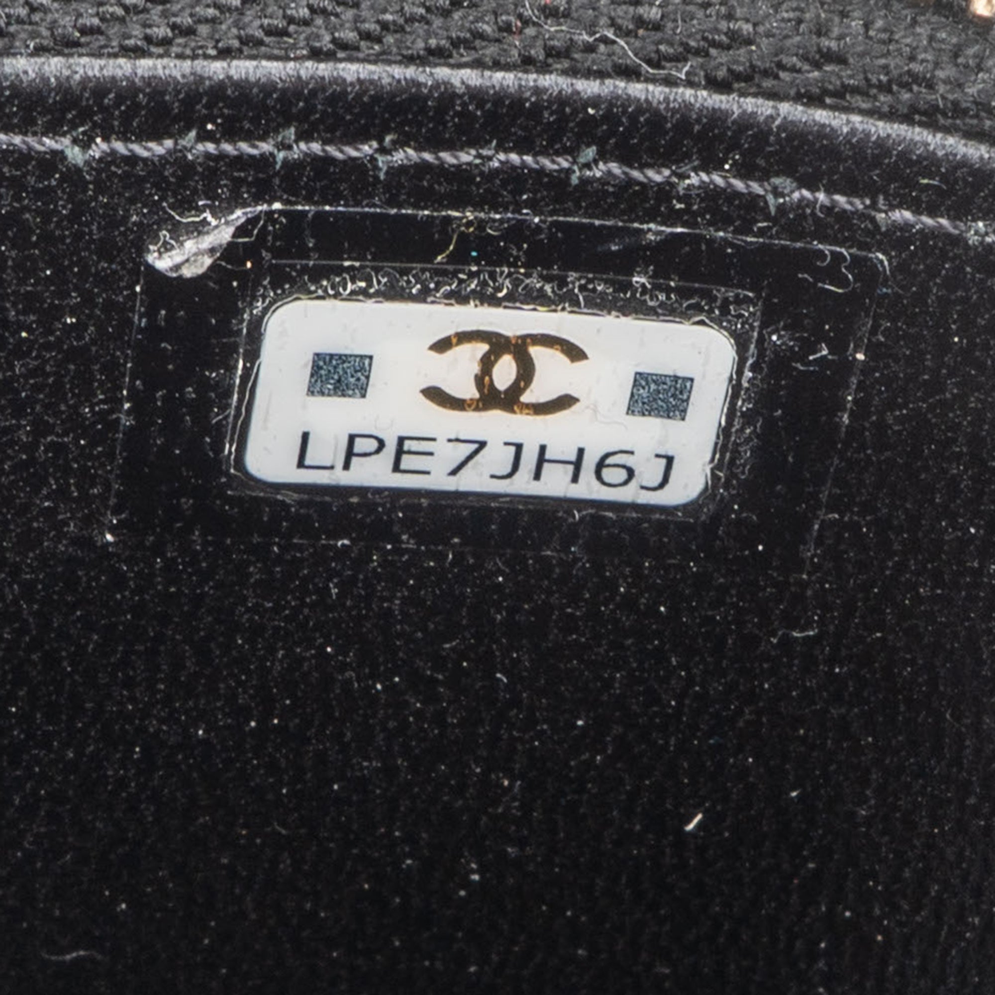 Chanel Quilted Lambskin Mini CC Charmy Vanity Handbag