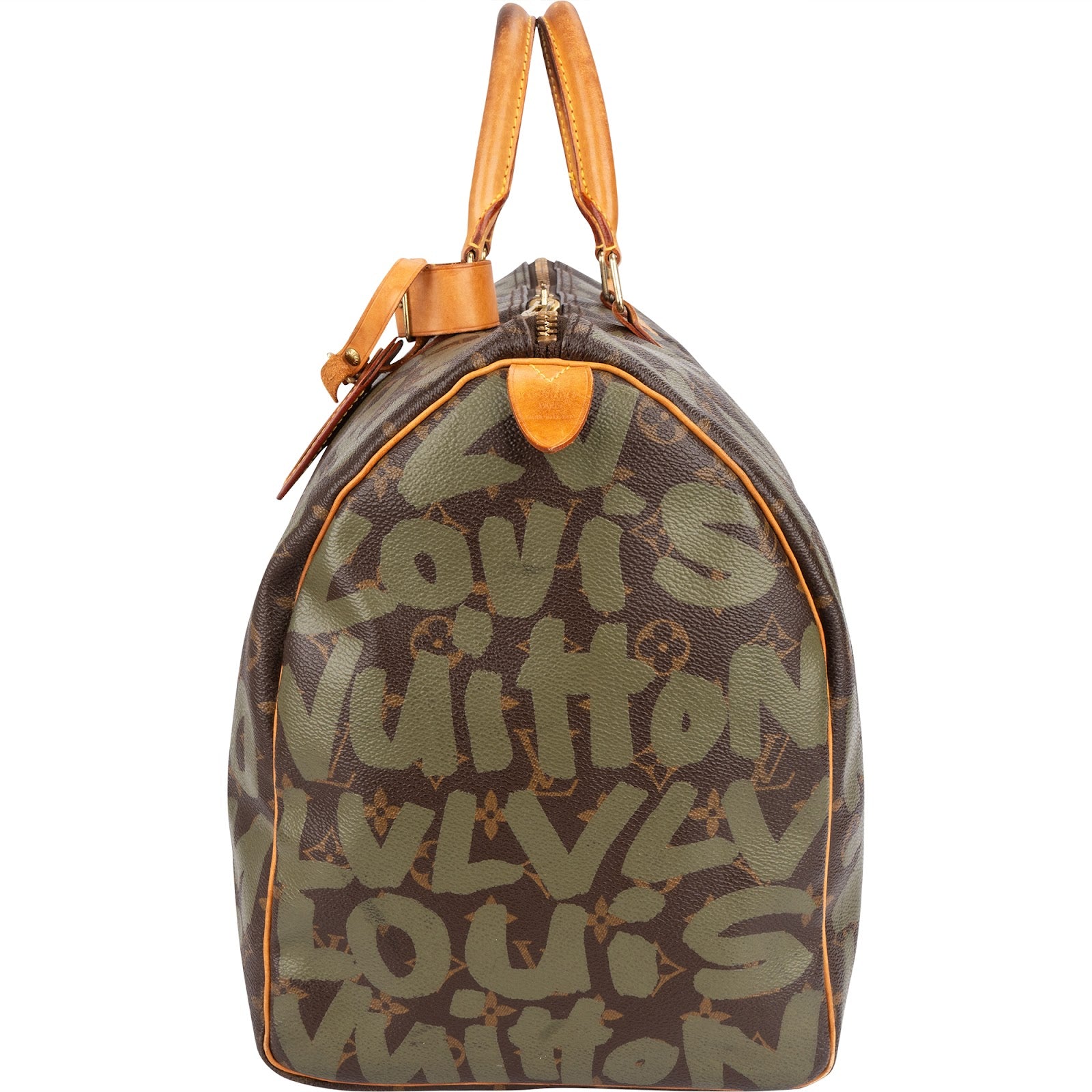 Louis Vuitton Limited Graffiti Monogram Canvas Keepall 50 Reisetasche