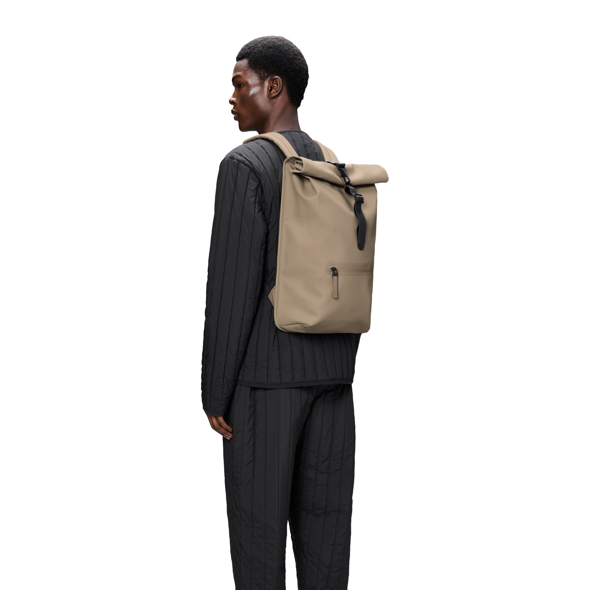 Rolltop Rucksack W3 - Beige