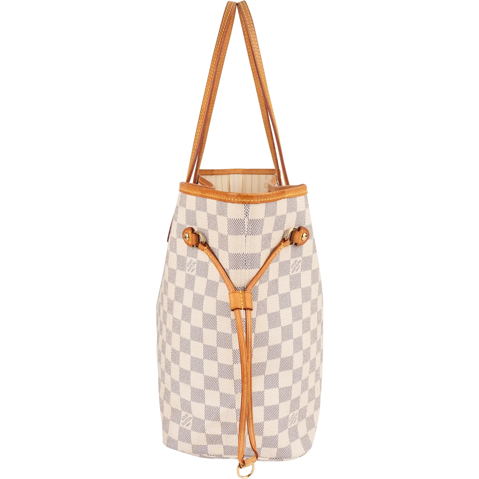 Louis Vuitton Monogram Damier Azur Canvas Neverfull MM Shopper