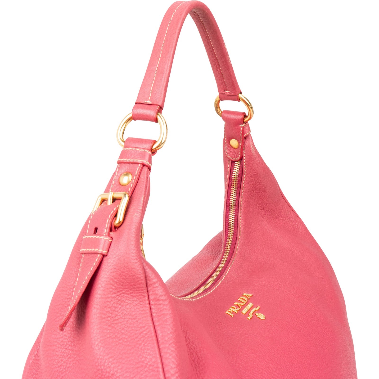 Prada - Vitello Daino Hobo Shoulder Bag