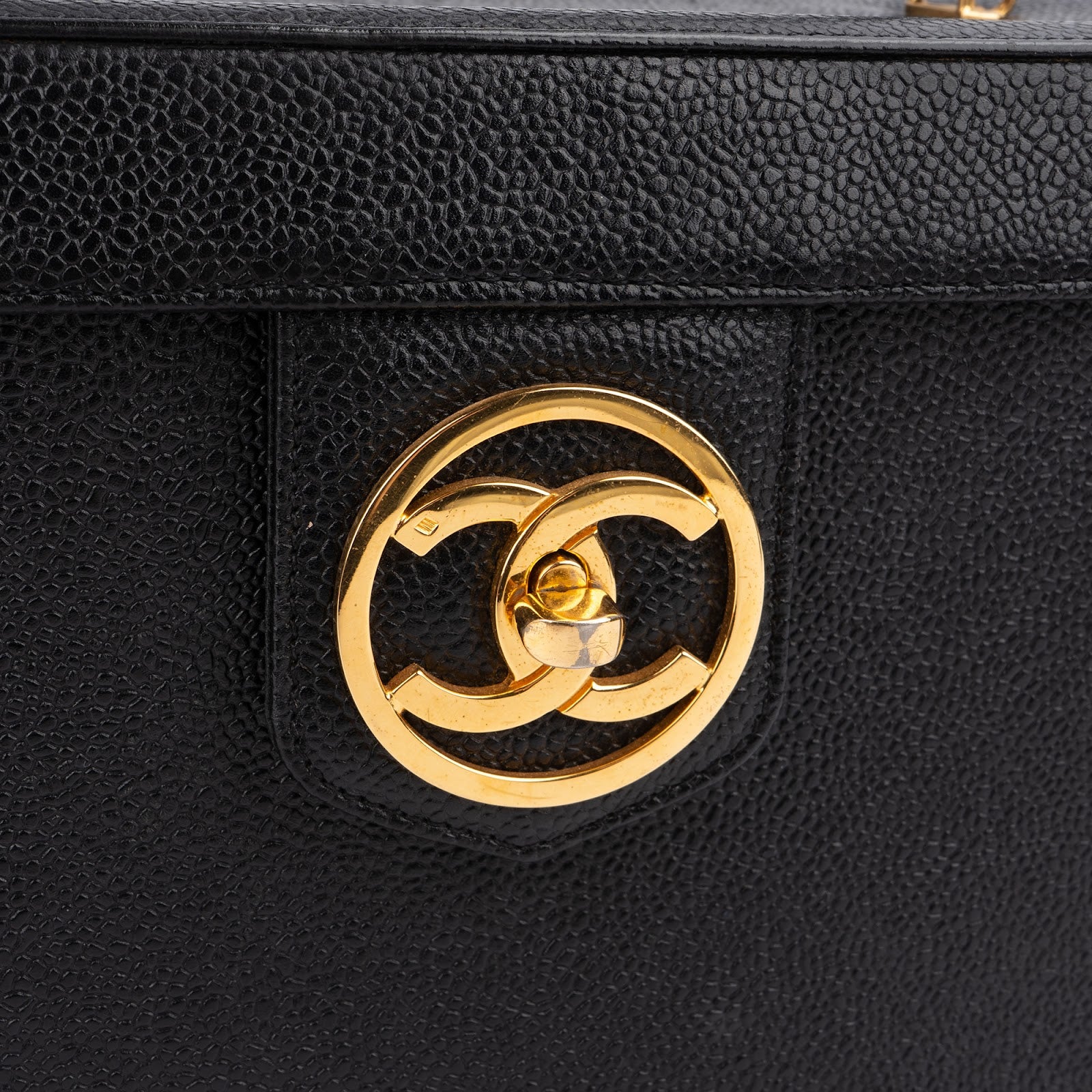 Chanel – Vanity Case-handtas met handvat aan de bovenkant