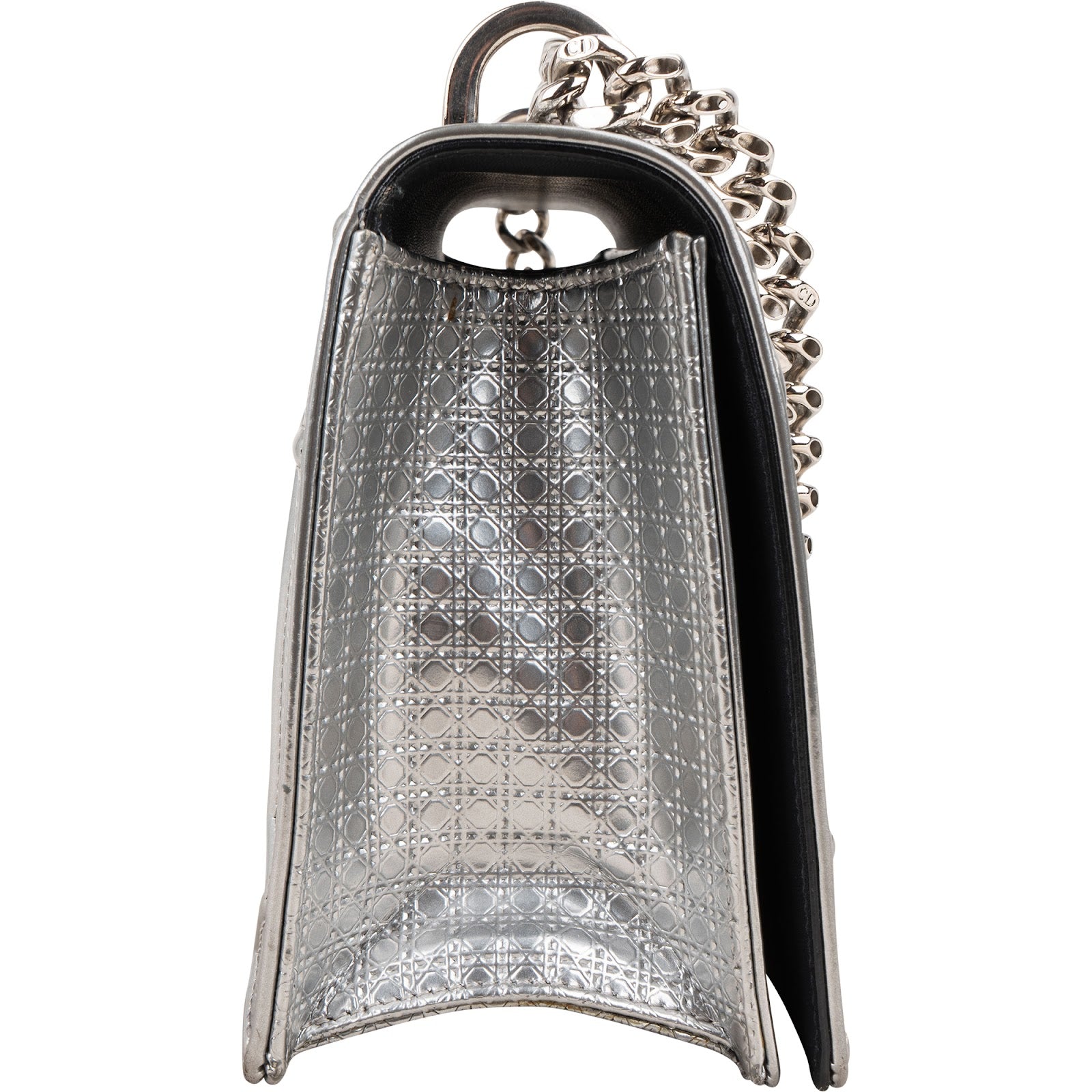 Christian Dior - Metallic Diorama Flap Crossbody Bag