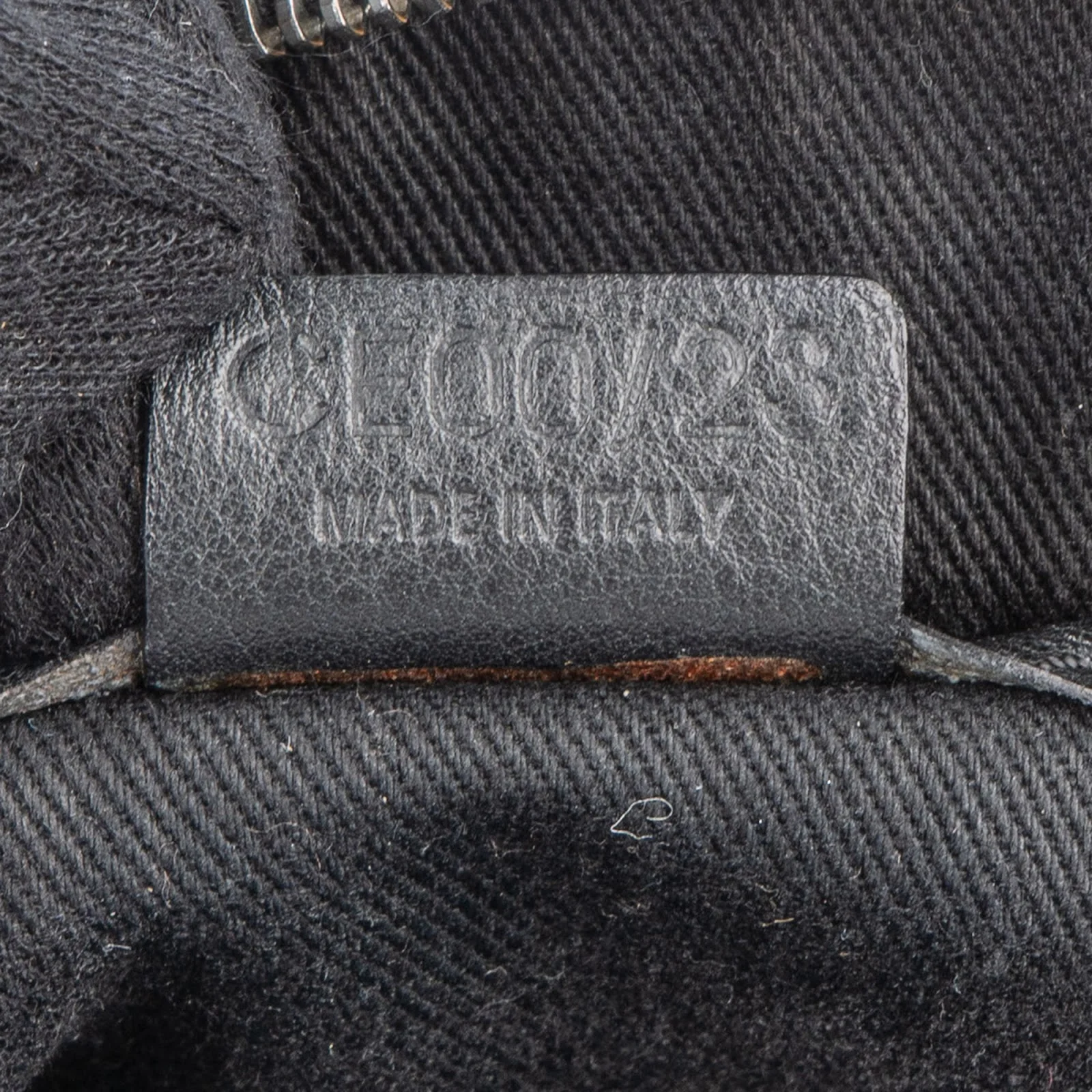 Celine Black Macadam Nylon Boston Shoulder Bag