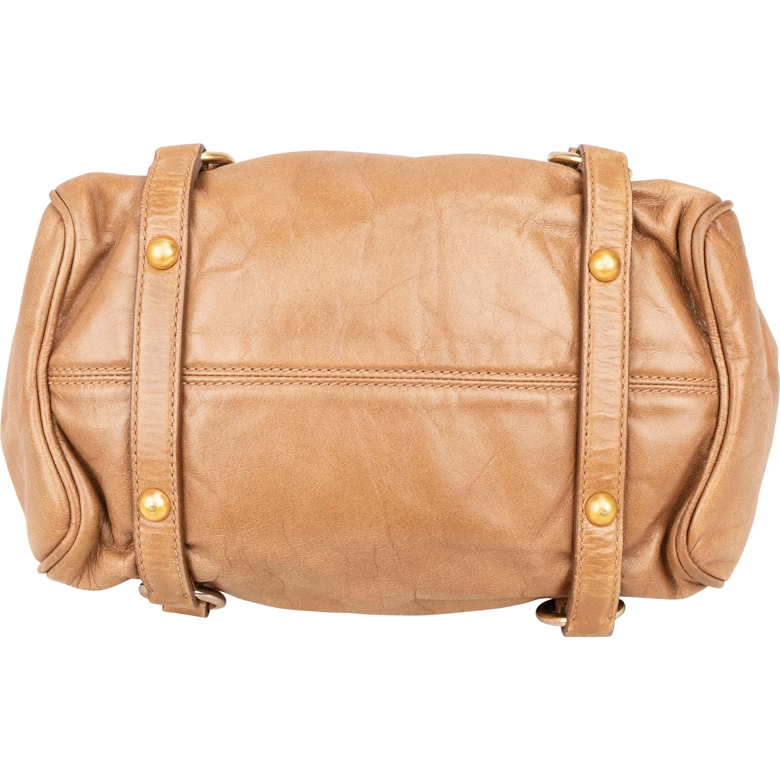 Miu Miu Vitello Lux Bow Bag Handbag