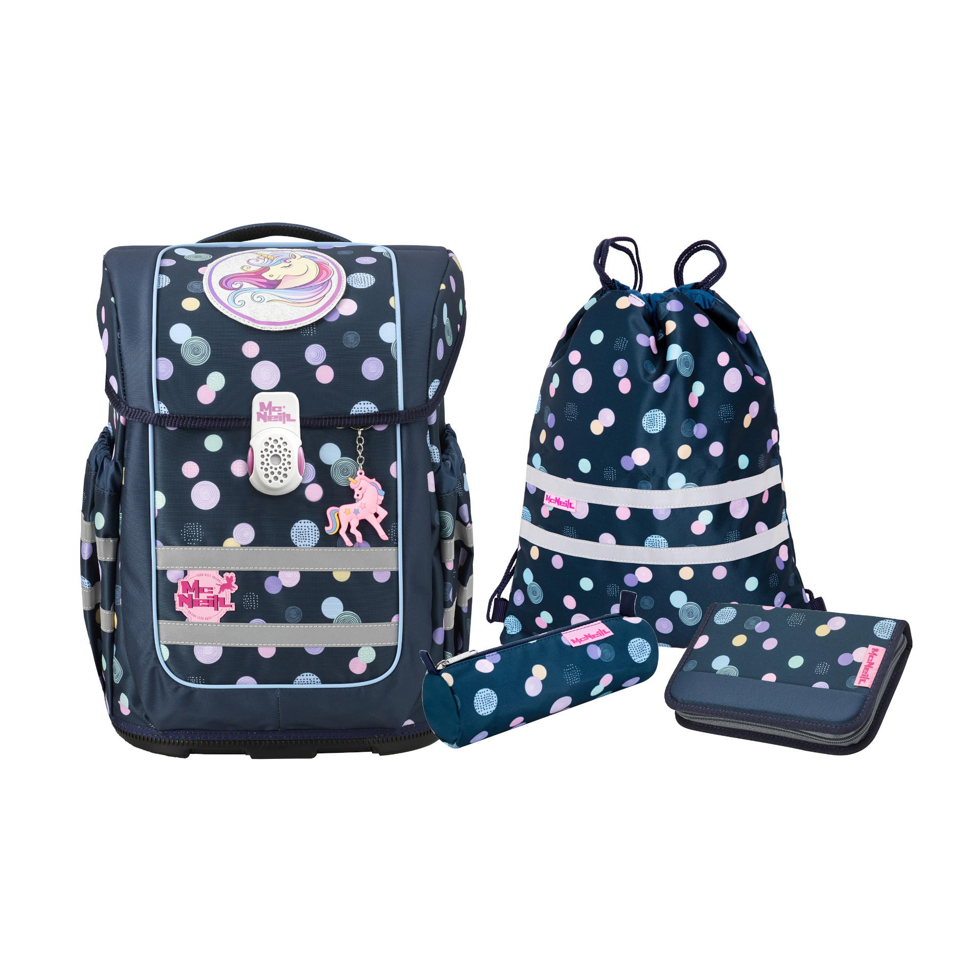 Schulranzenset TENERO 5tlg. - POLLY