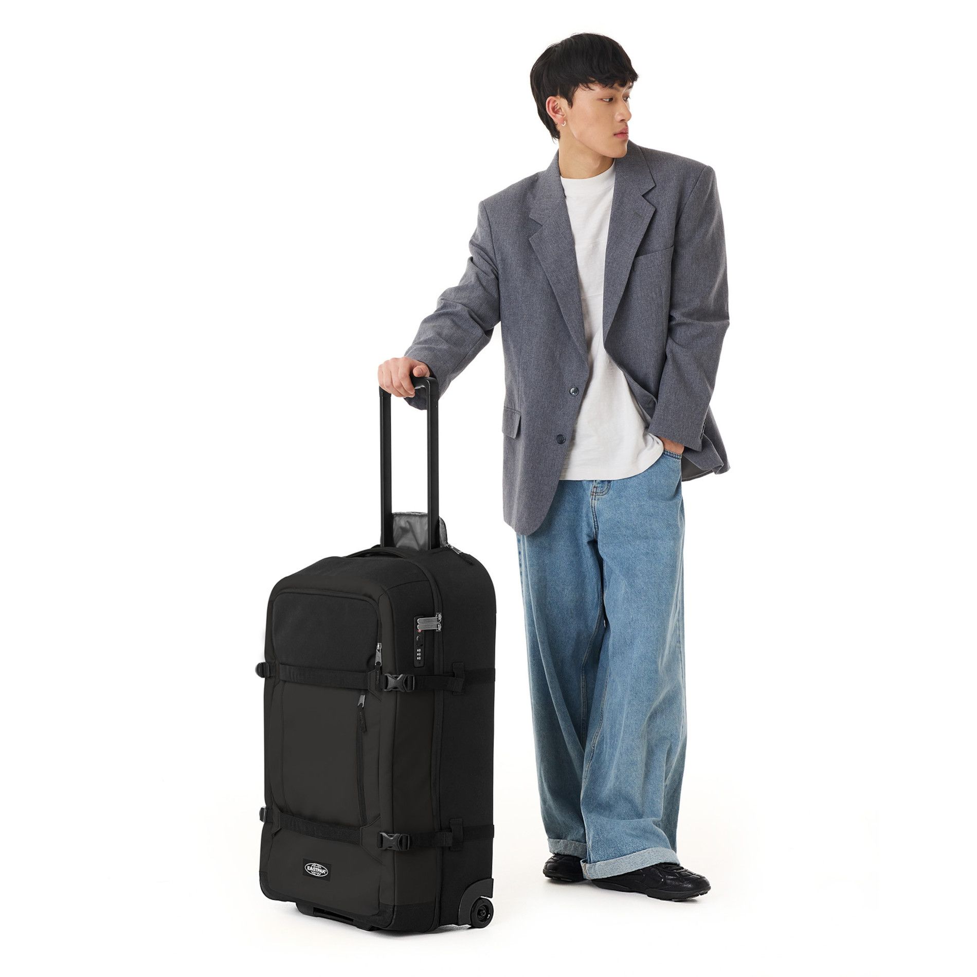 Reisetrolley TRANSIT'R PRO M - Authentic Original Black Pro Coated