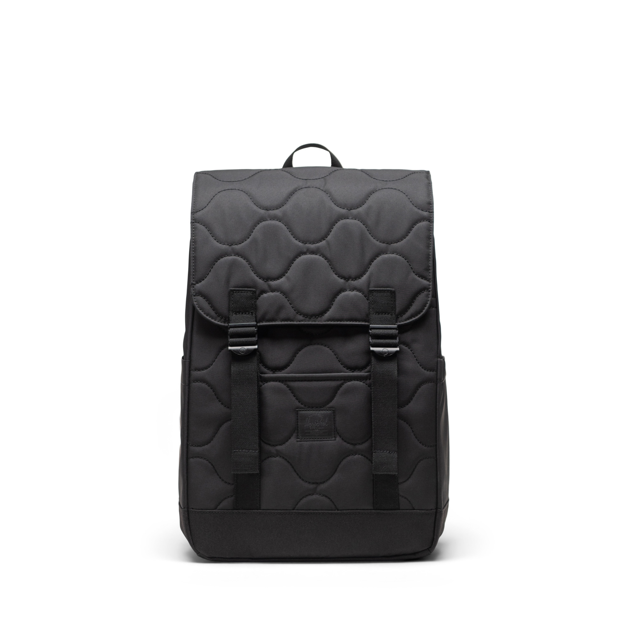 Retreat Quilted Capsule Rucksack S - Black