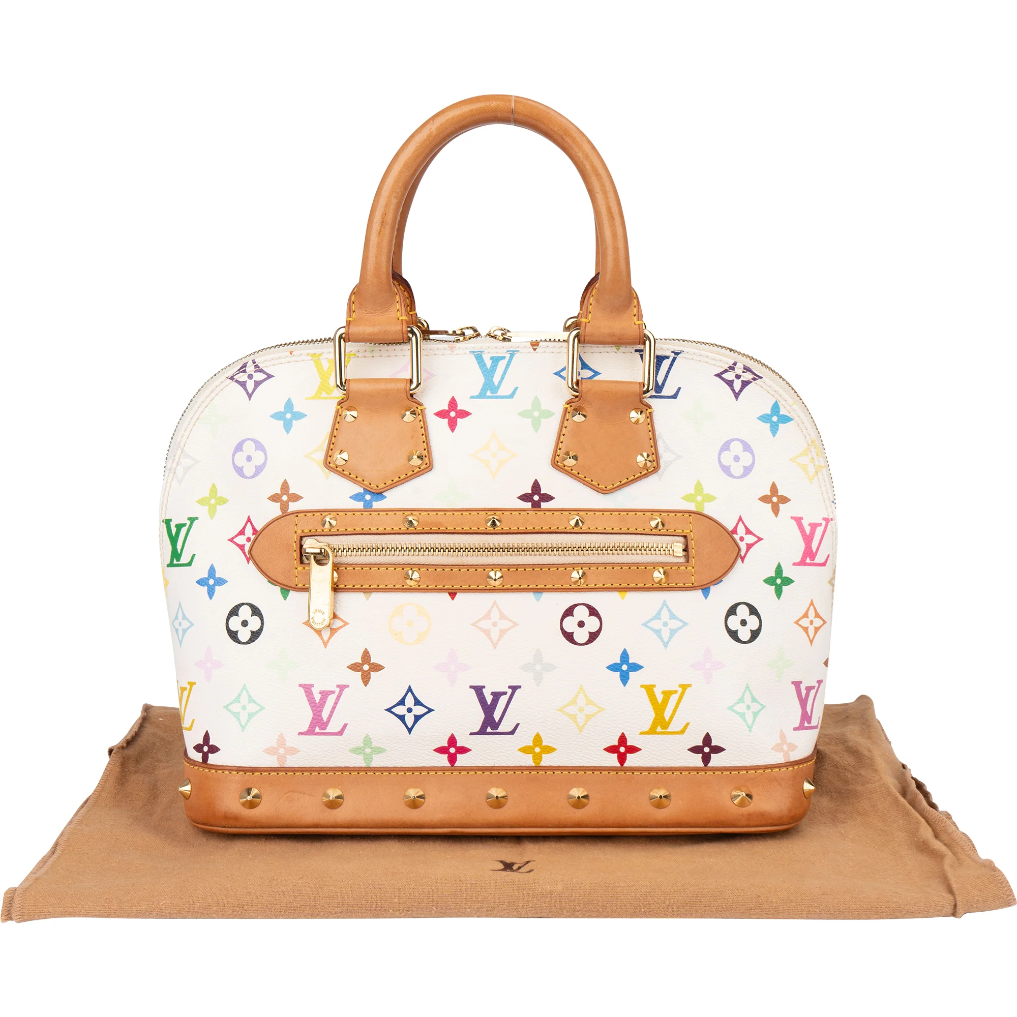 Louis Vuitton Murakami Multicolor Alma PM Handbag