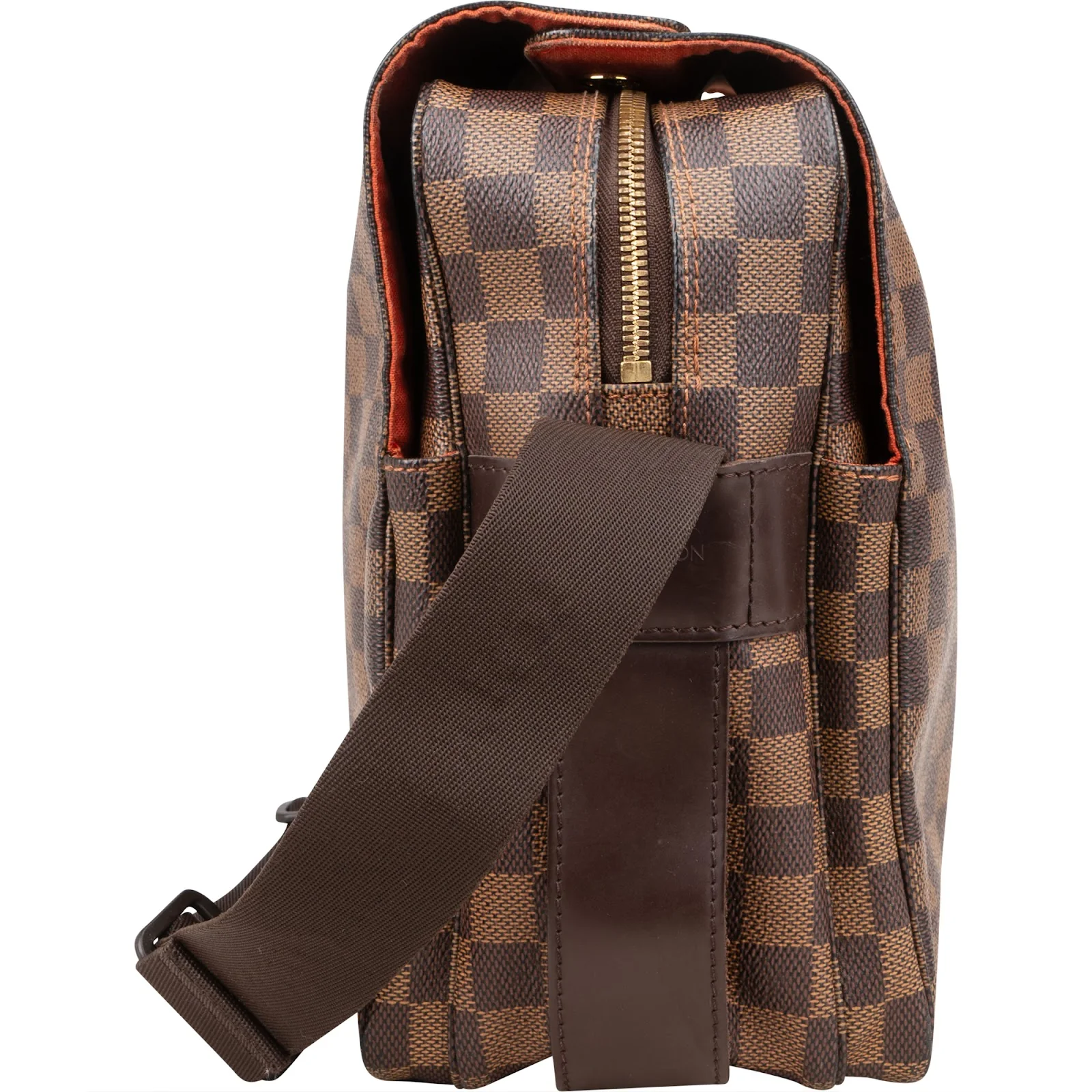 Louis Vuitton Monogram Damier Ebene Naviglio Messenger Crossbody Bag