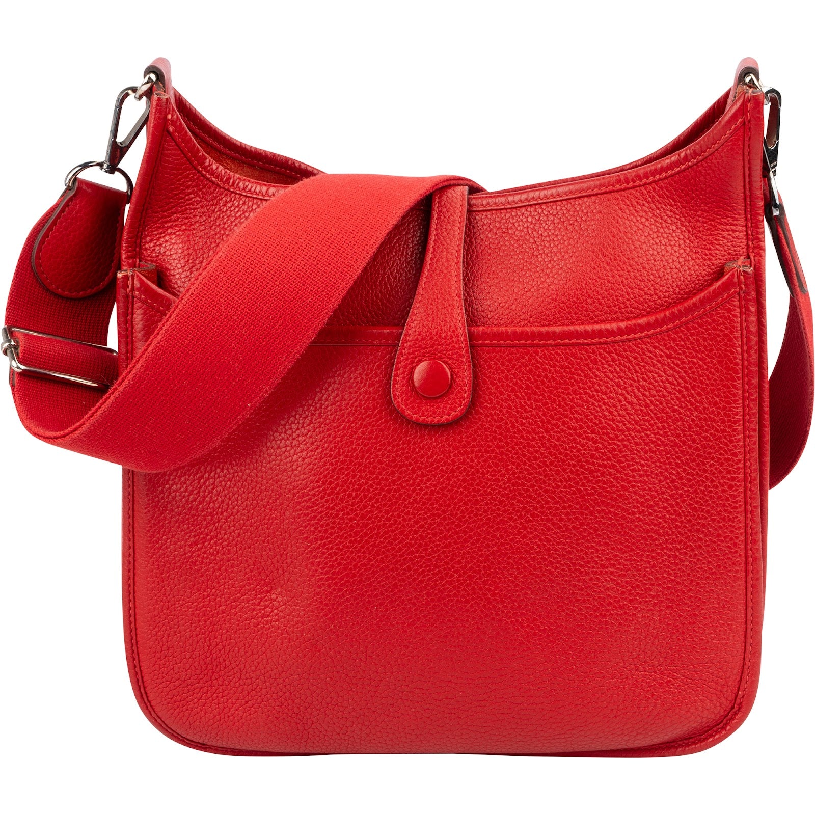 Hermès Taurillon Clemence Leather Evelyne III GM Crossbody Bag
