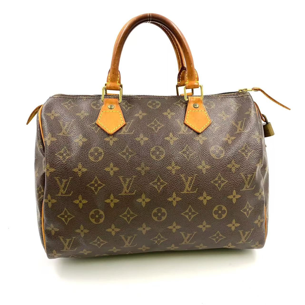 Louis Vuitton  Speedy 30  Monogram Boston Bag