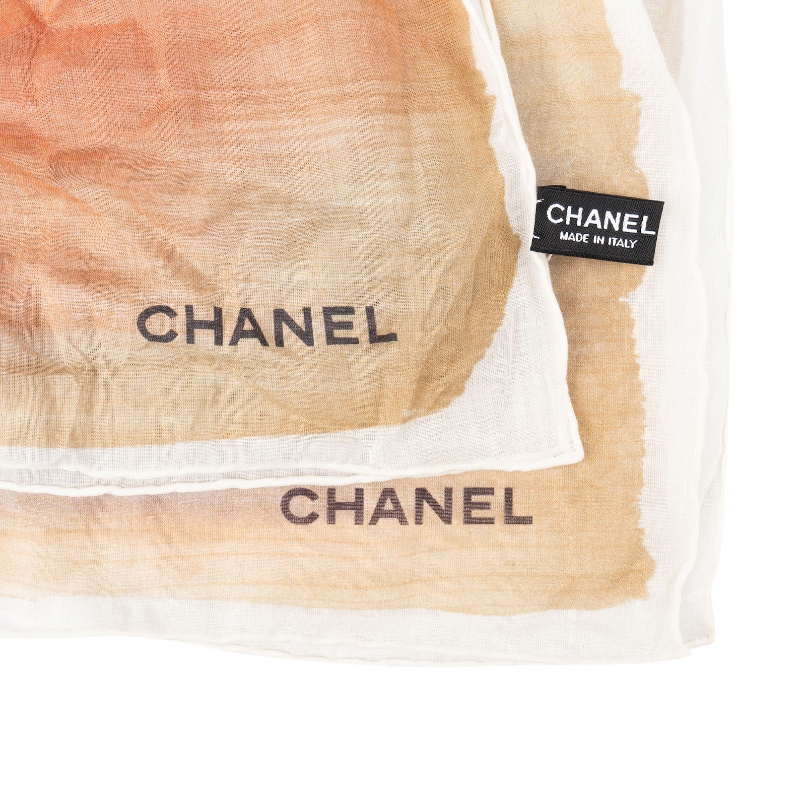 Chanel – Veelkleurige aquareldoek