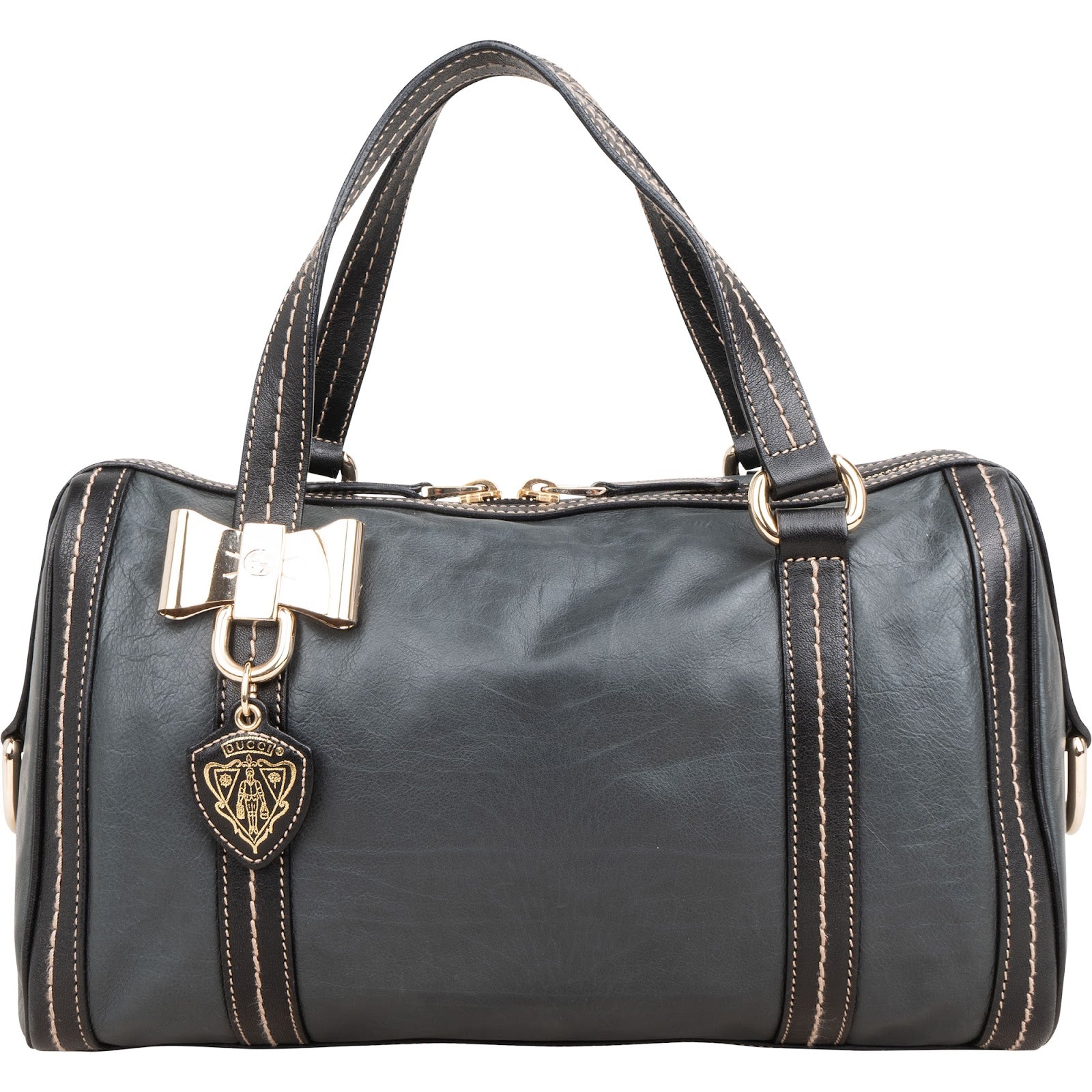 Gucci Leather Duquesa Handbag
