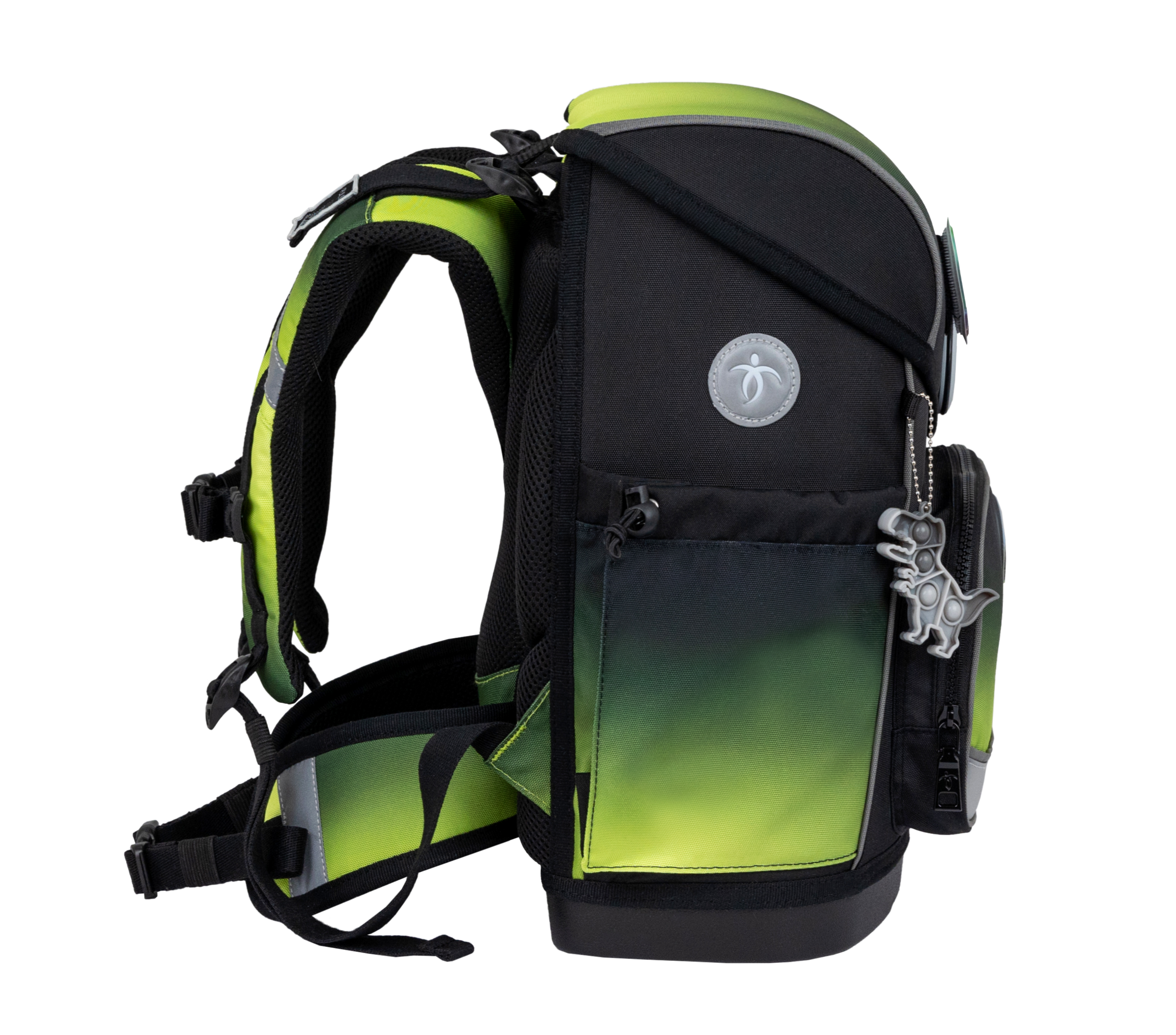 Compact Plus 5-piece satchel set - Black Green