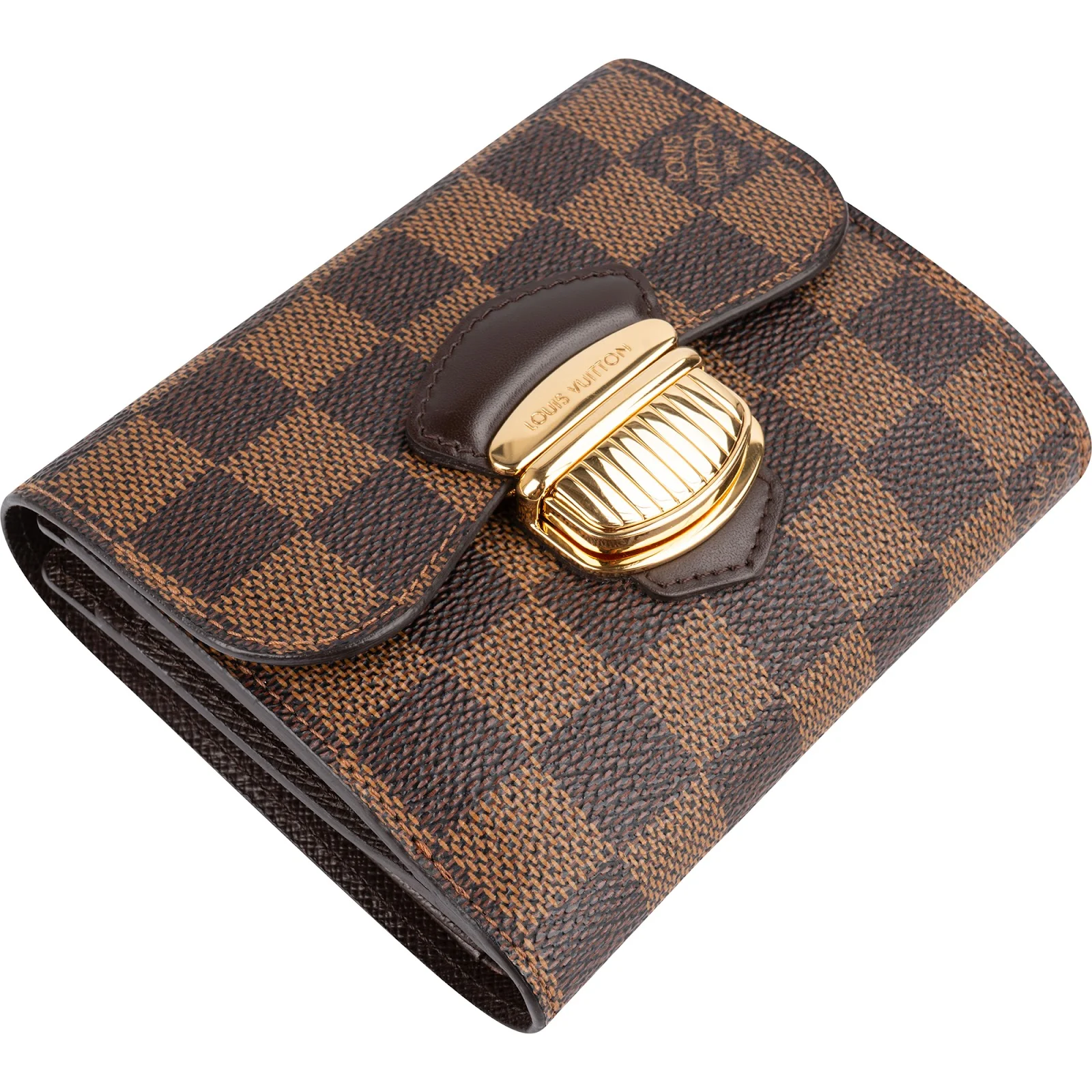 Louis Vuitton Monogram Damier Ebene Koala Compact Wallet