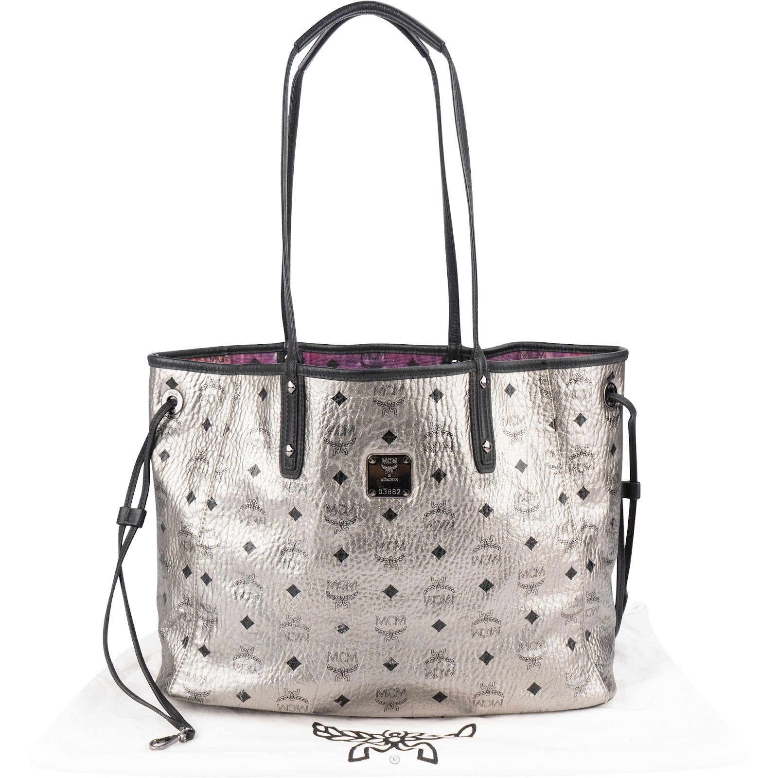 MCM - Metallic Reversible Liz Shopper
