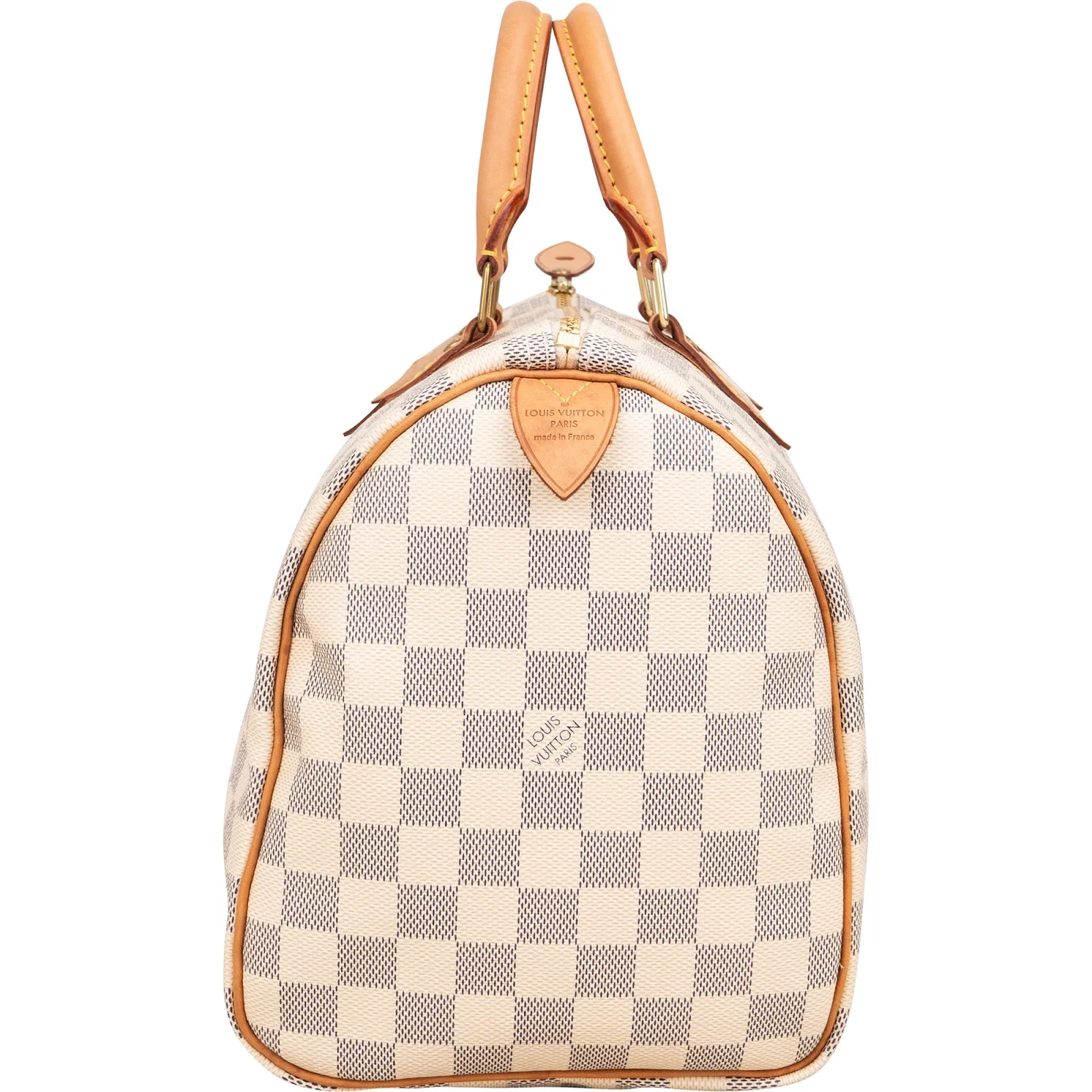 Louis Vuitton Monogram Damier Azur Speedy 30 Boston Bag