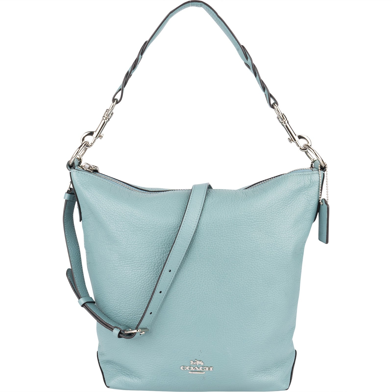 Coach Pebbled Leather Shay Shoulder Crossbody Bag