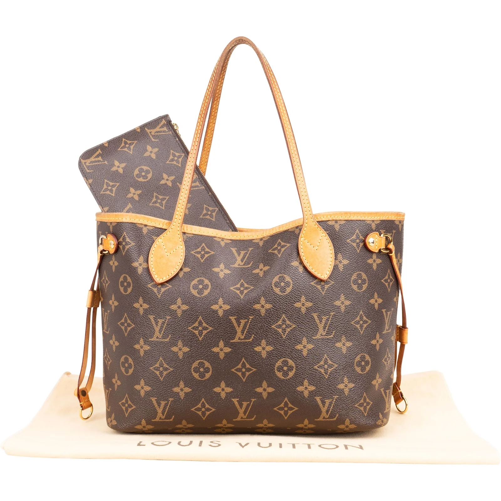 Louis Vuitton Monogram Canvas Neverfull PM Shoulder Bag